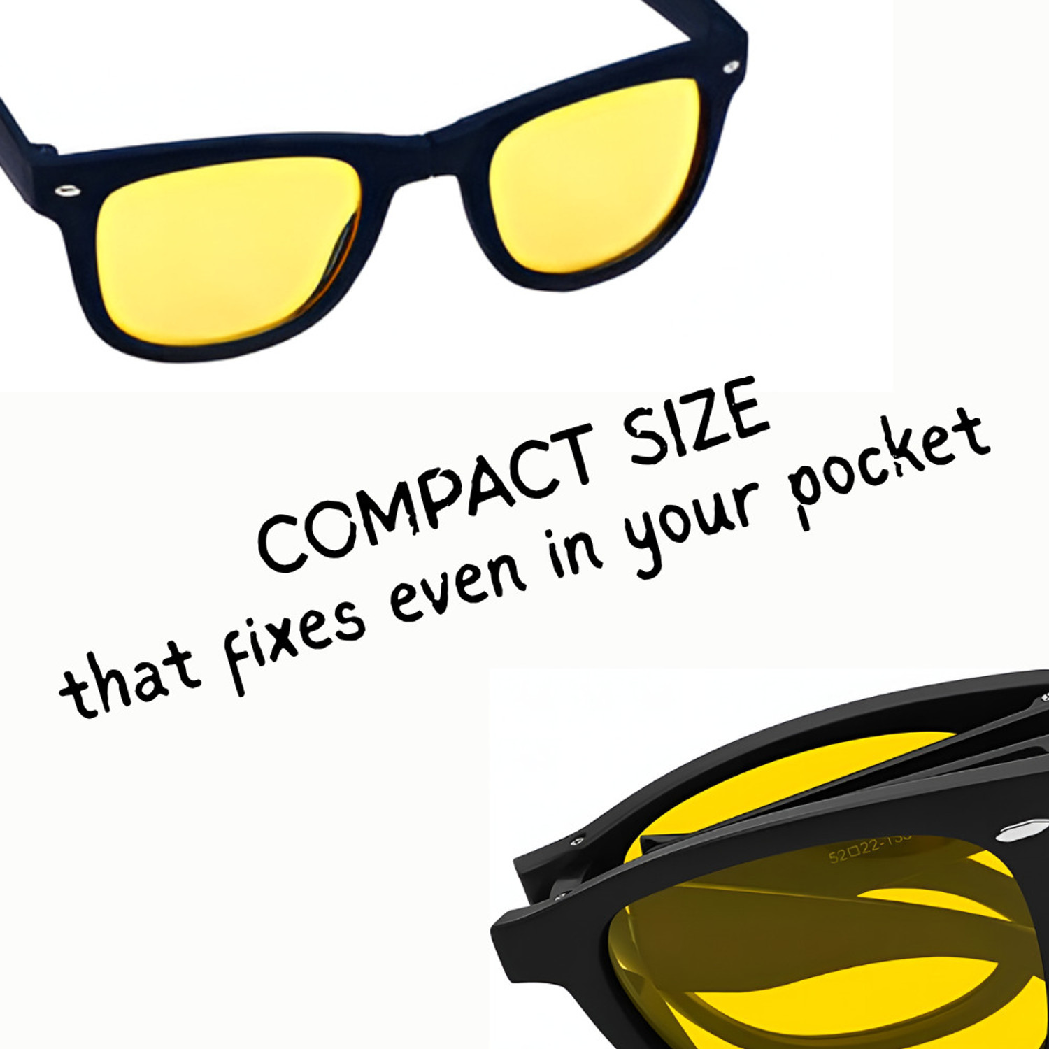 Image of Hype Type Eyewear Retro Square Sunglasses