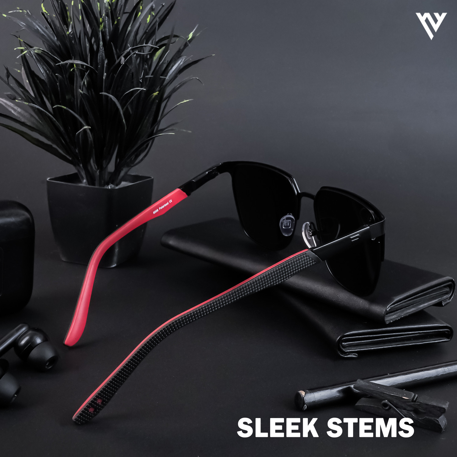 Image of VOYAGE Retro Square Sunglasses