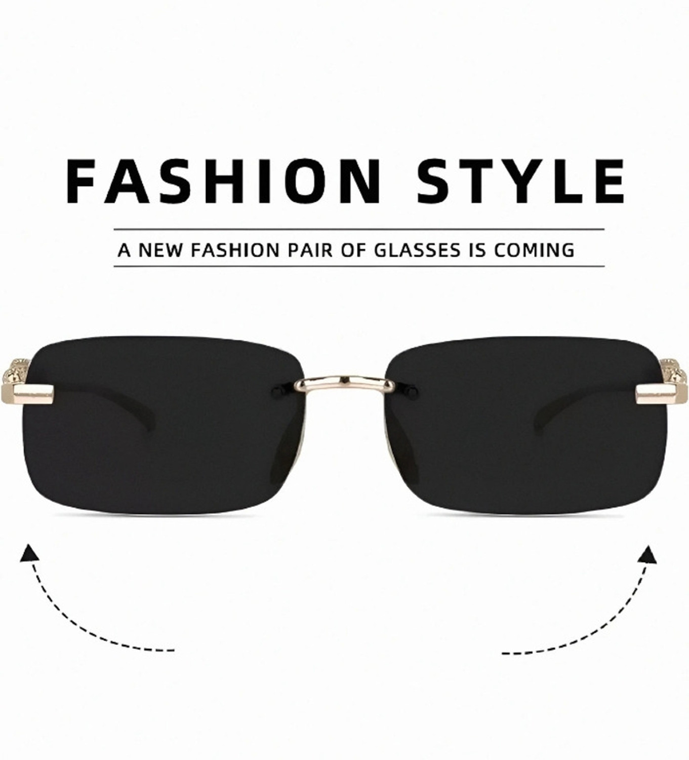 Image of GOODINA Rectangular Sunglasses