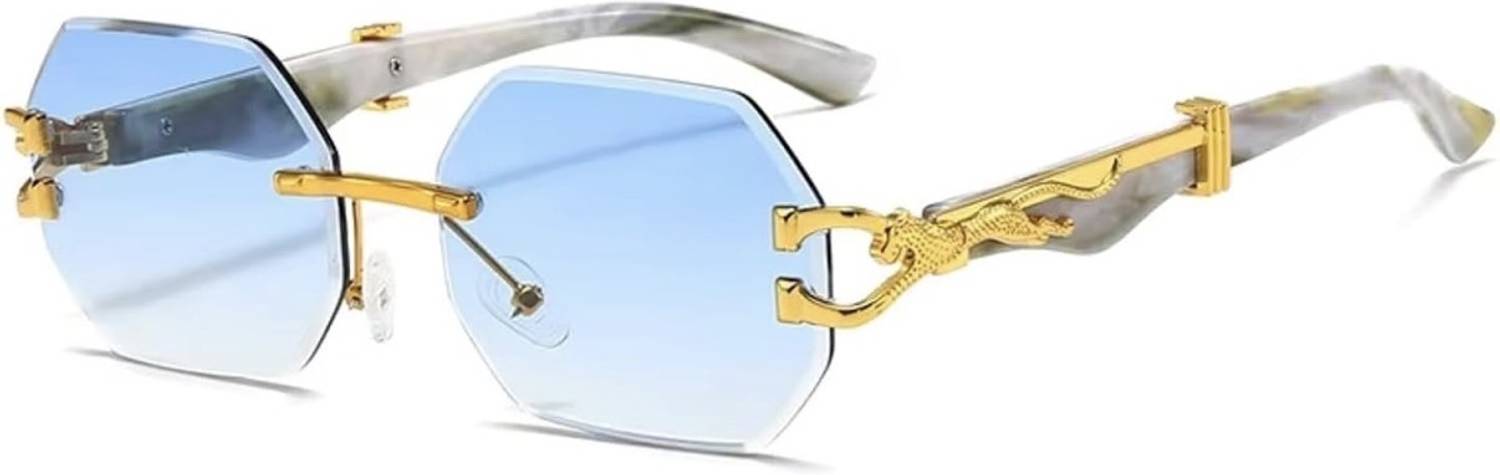 ALFATOORE Octagonal Sunglasses - Image 2