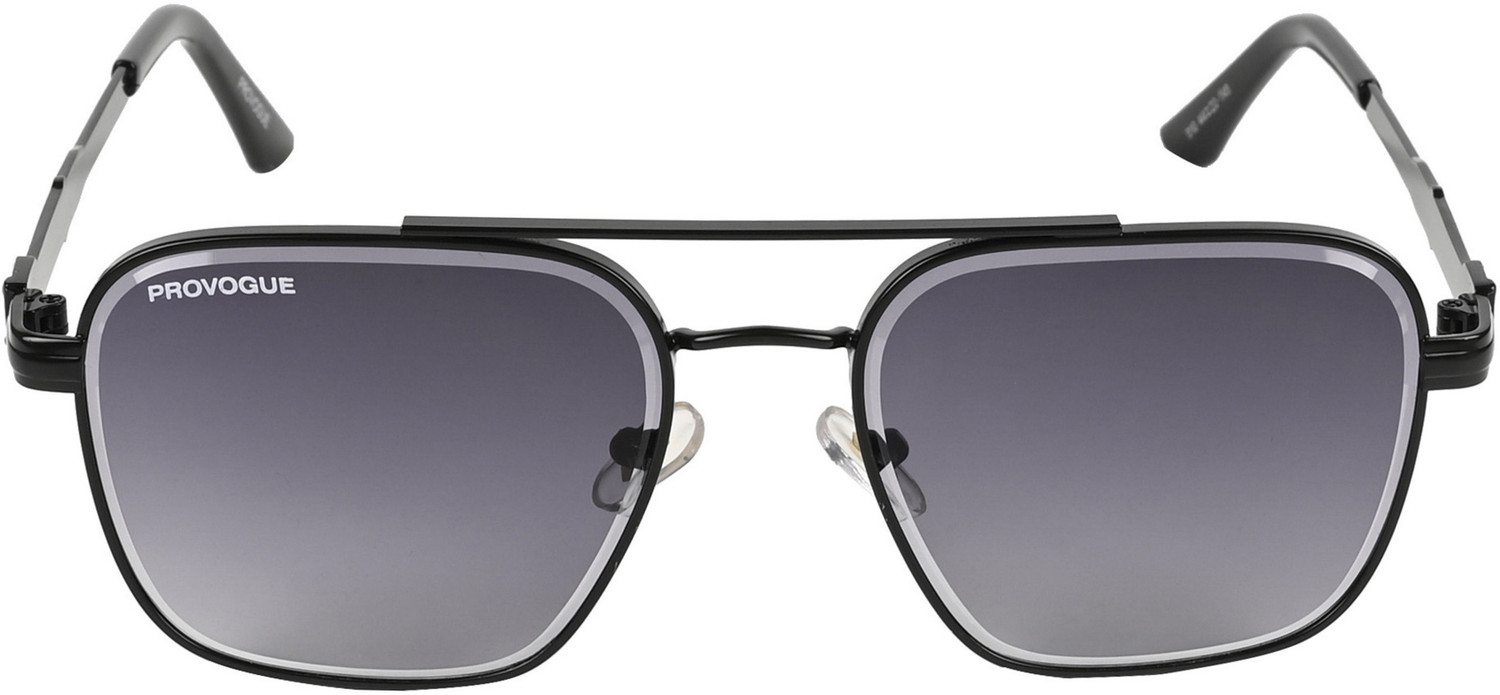 Image of PROVOGUE UV Protection, Gradient Wayfarer Sunglasses (53) (For Men, Grey, Violet)