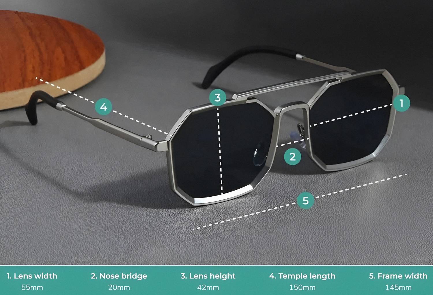 spectaswag Retro Square Sunglasses - Image 5