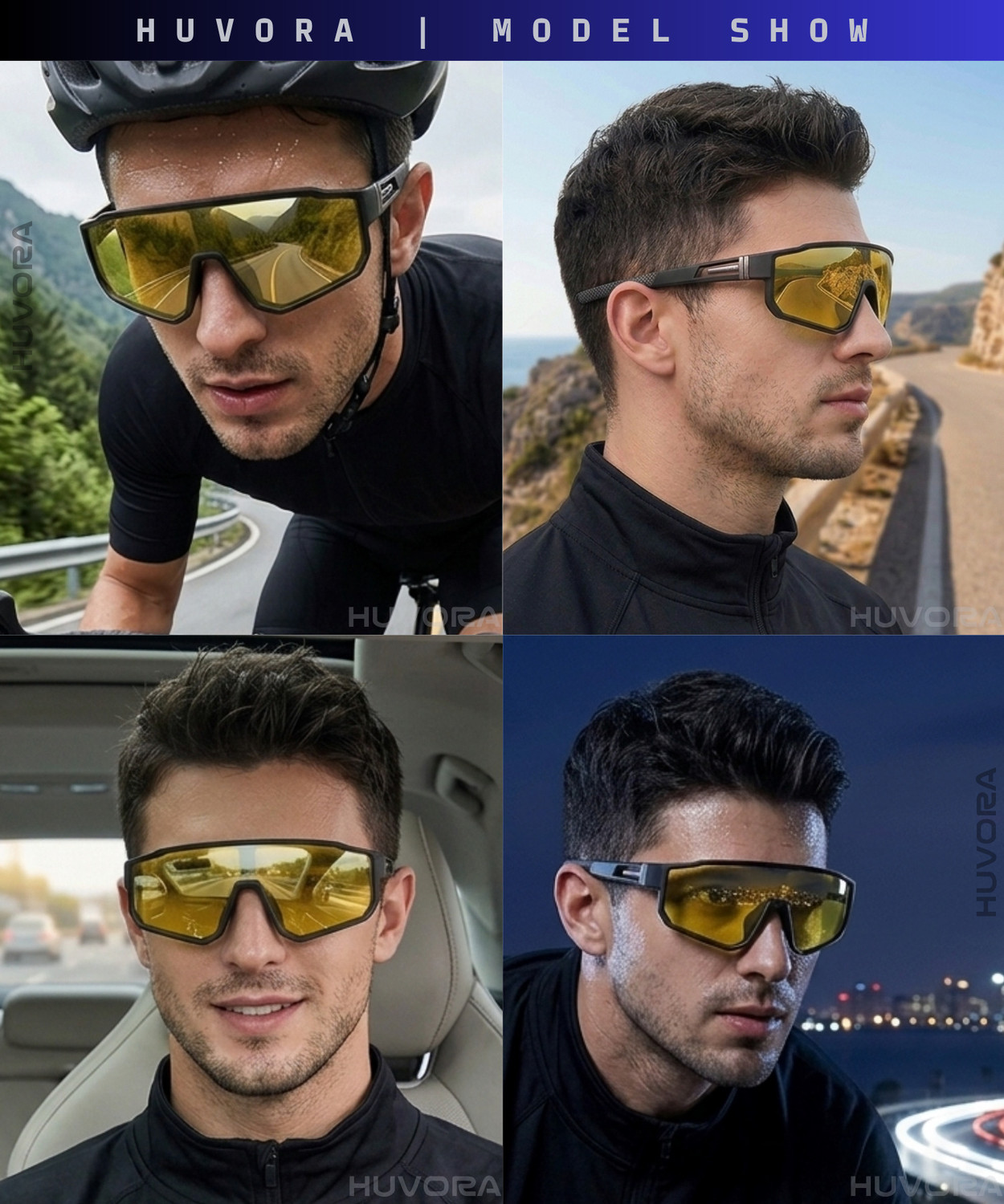 Image of HUVORA Shield, Sports Sunglasses