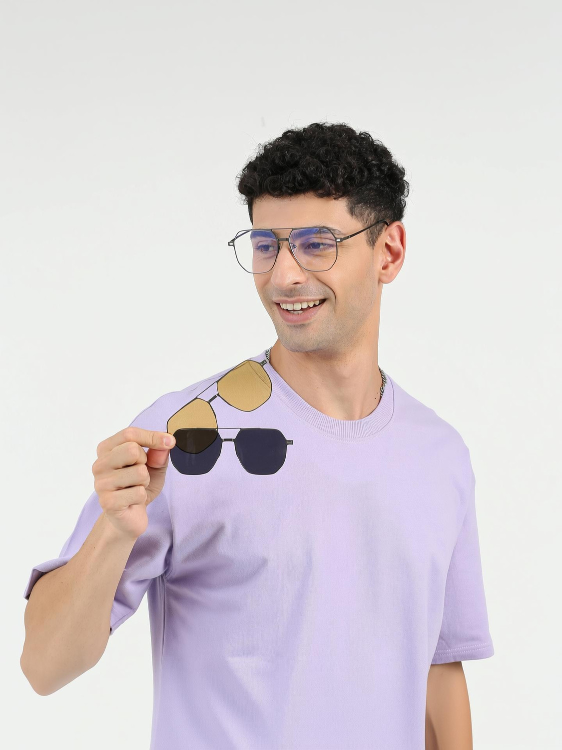 HASHTAG EYEWEAR Over-sized Sunglasses