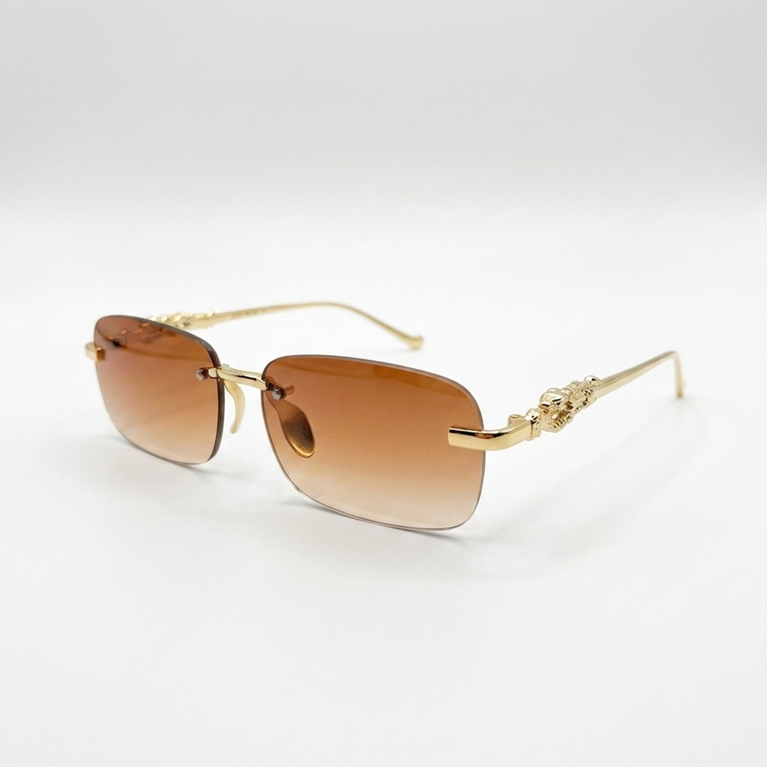 Image of GOODINA Retro Square Sunglasses