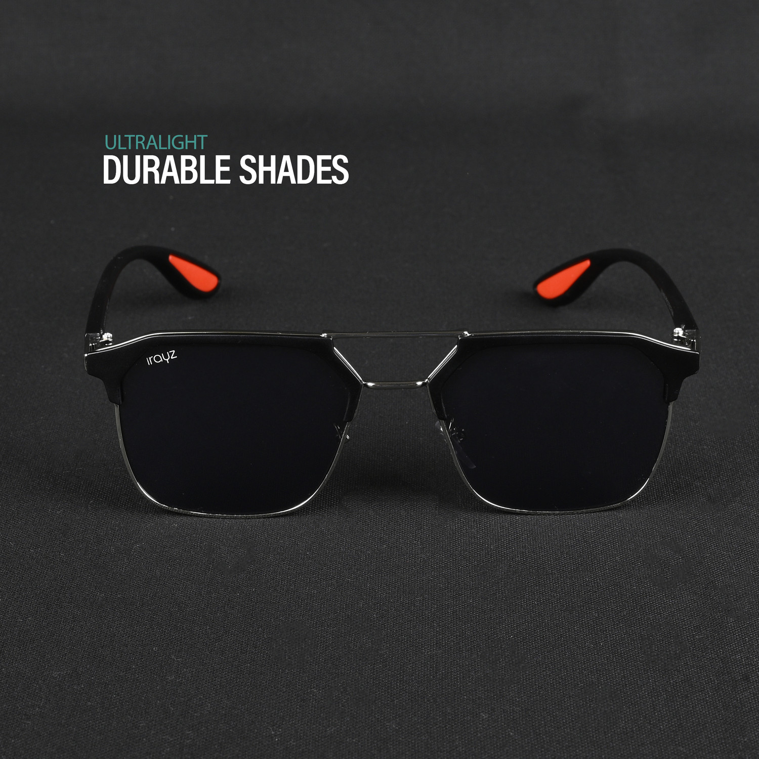 Image of Irayz Retro Square Sunglasses