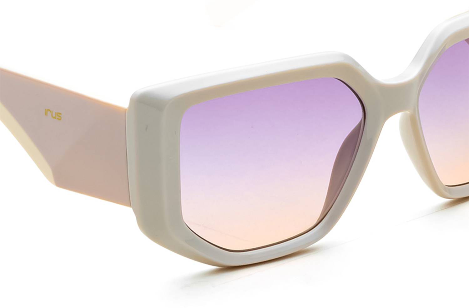 IRUS Over-sized Gray Sunglasses - Image 4
