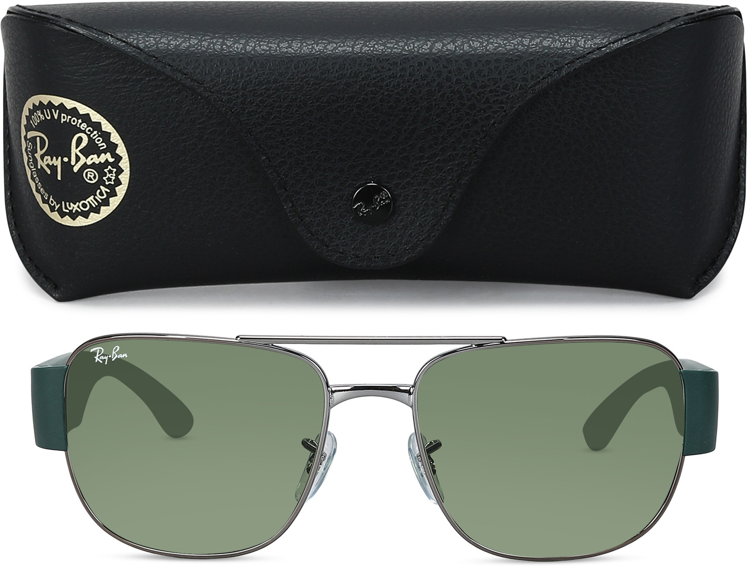 Image of Ray-Ban Retro Square Sunglasses