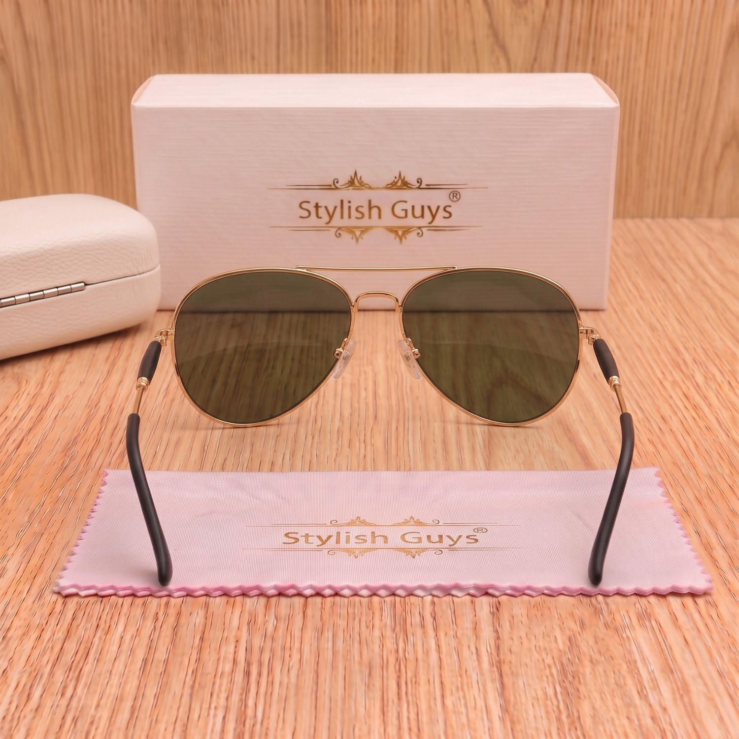 Image of STYLISH GUYS Aviator Sunglasses