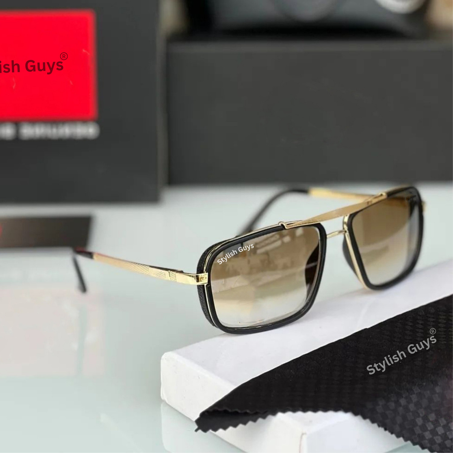 Image of STYLISH GUYS Aviator Sunglasses