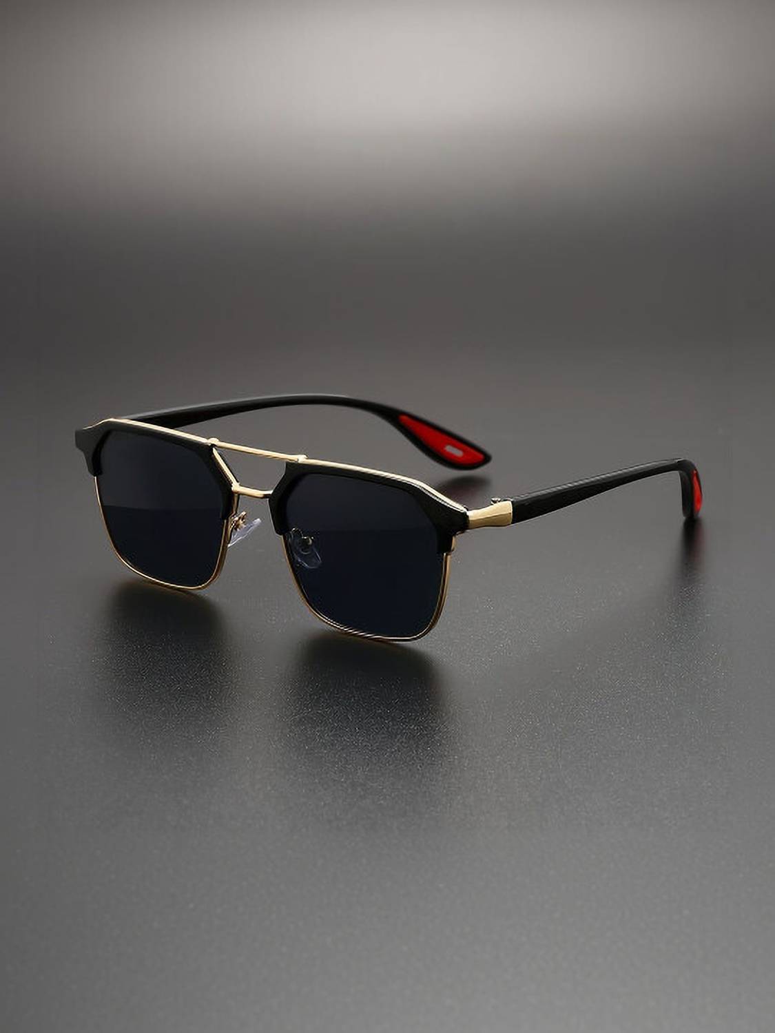 Vizor Rectangular Sunglasses - Image 1