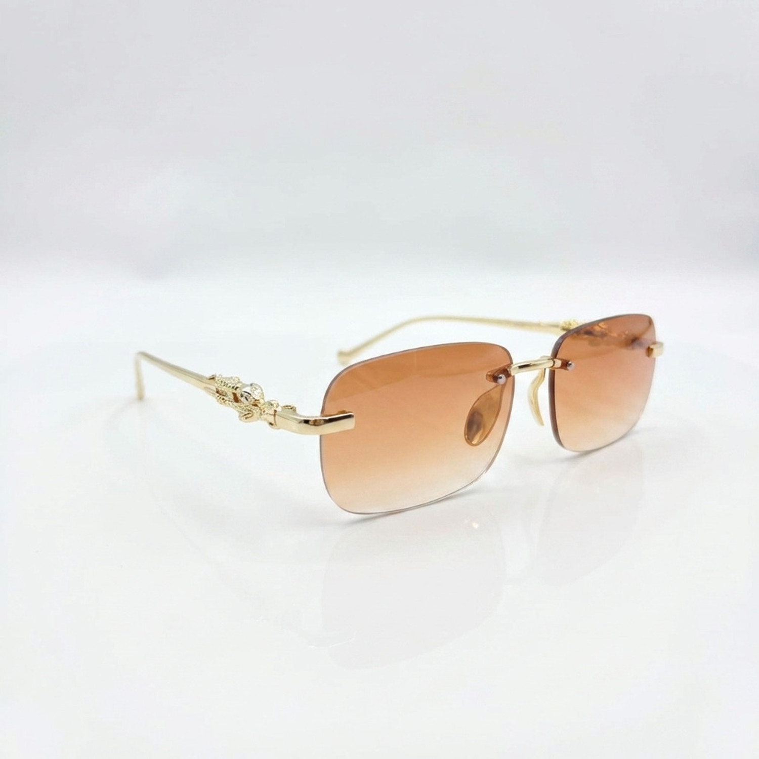 Image of GOODINA Retro Square Sunglasses