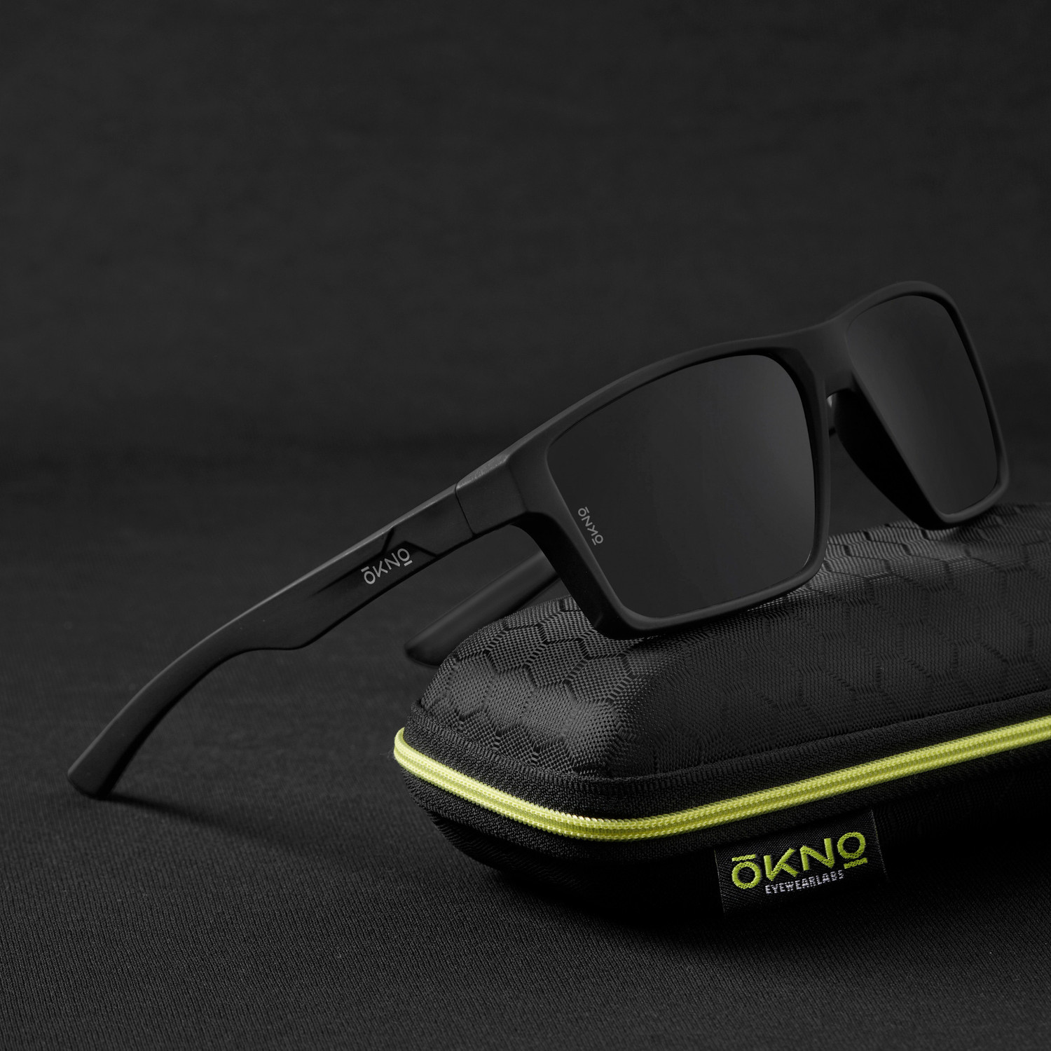 Image of OKNO Sports, Wrap-around, Rectangular Sunglasses