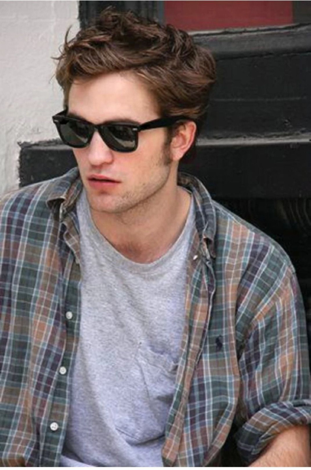 Image of Wearit Wayfarer, Wrap-around Sunglasses