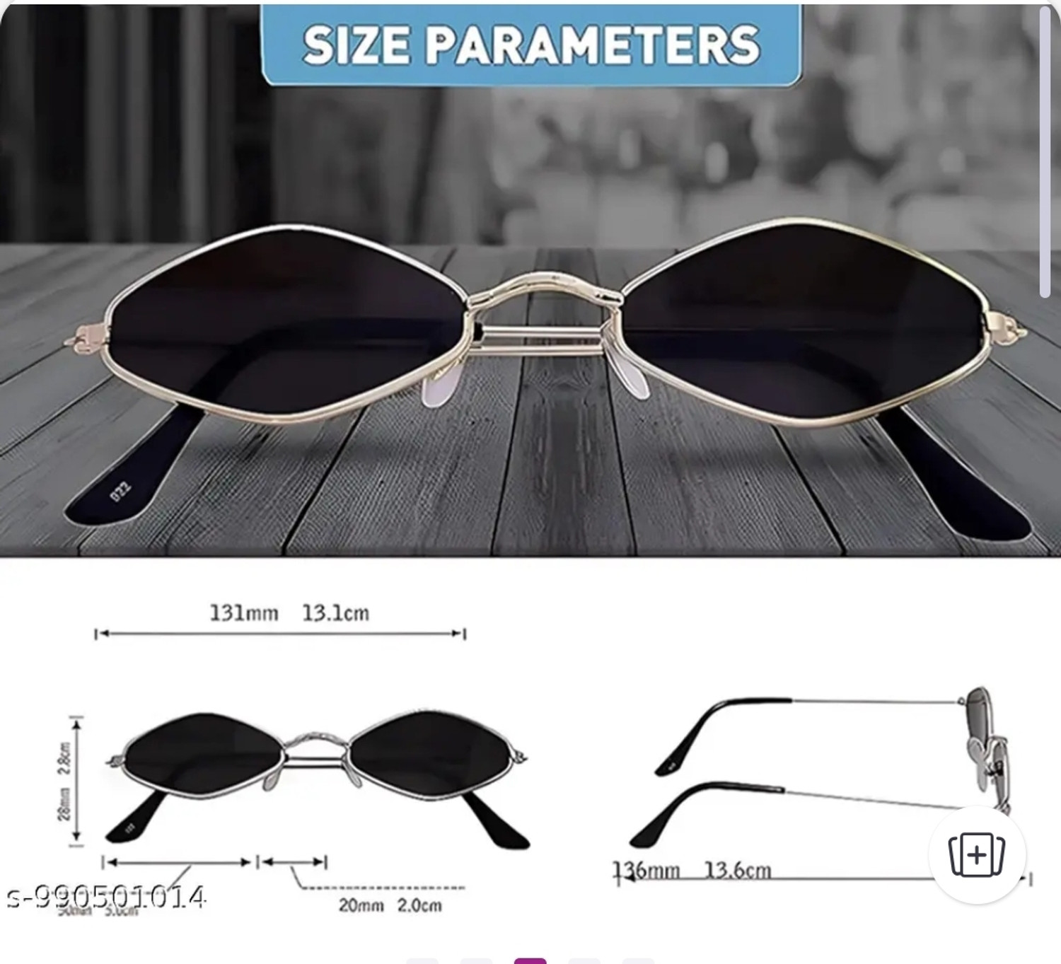 Image of Rarevision Octagonal Sunglasses