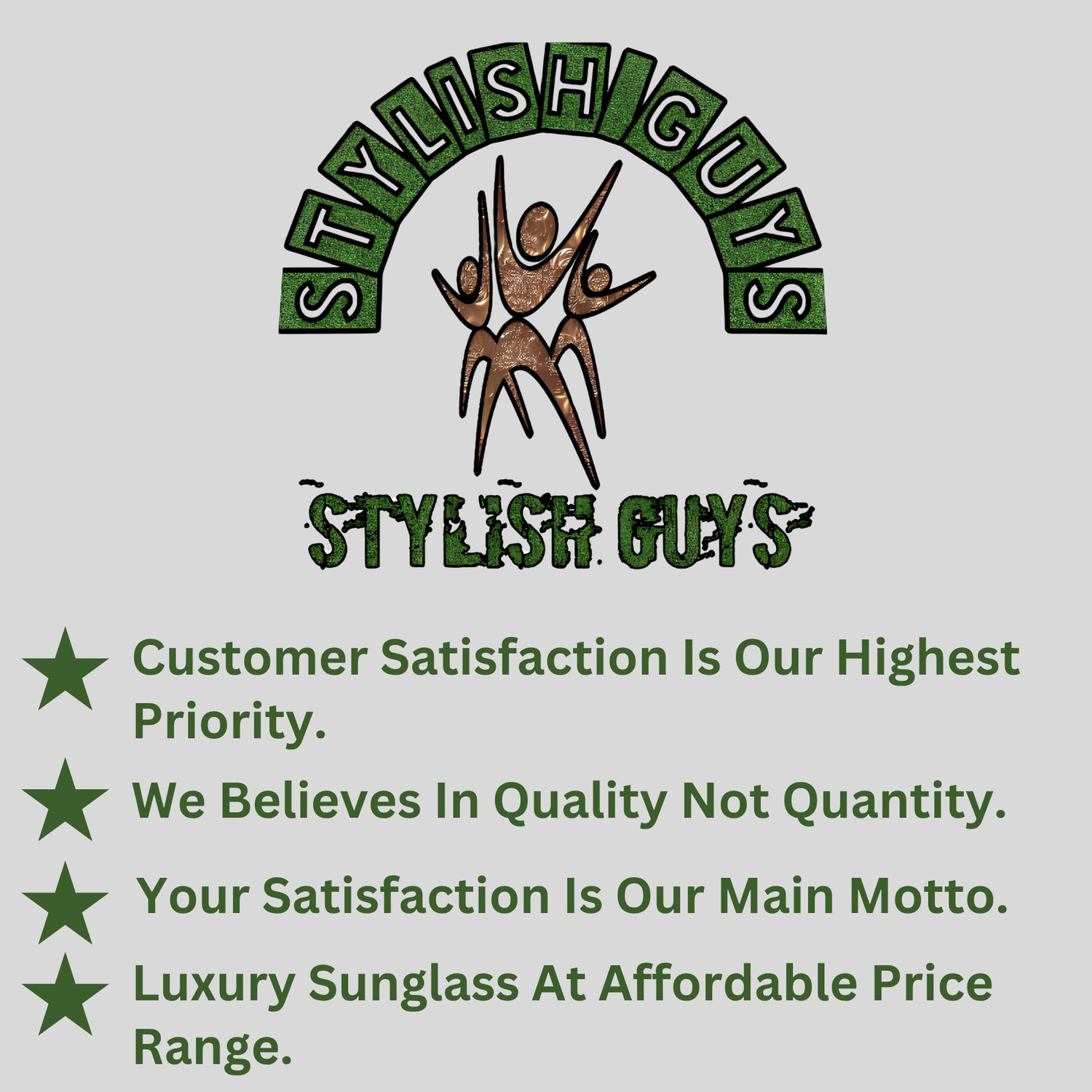 Image of STYLISH GUYS Aviator Sunglasses