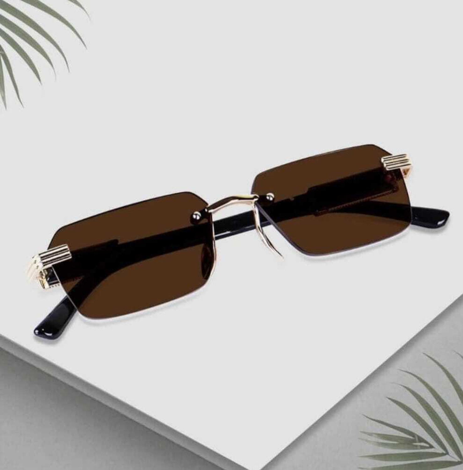 Image of Shade House Rectangular Sunglasses
