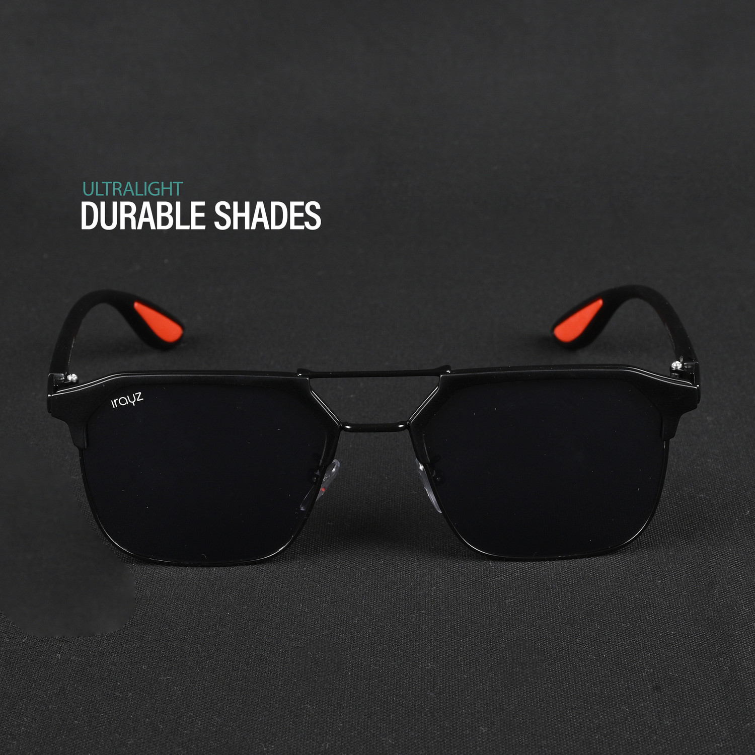 Image of Irayz Retro Square Sunglasses