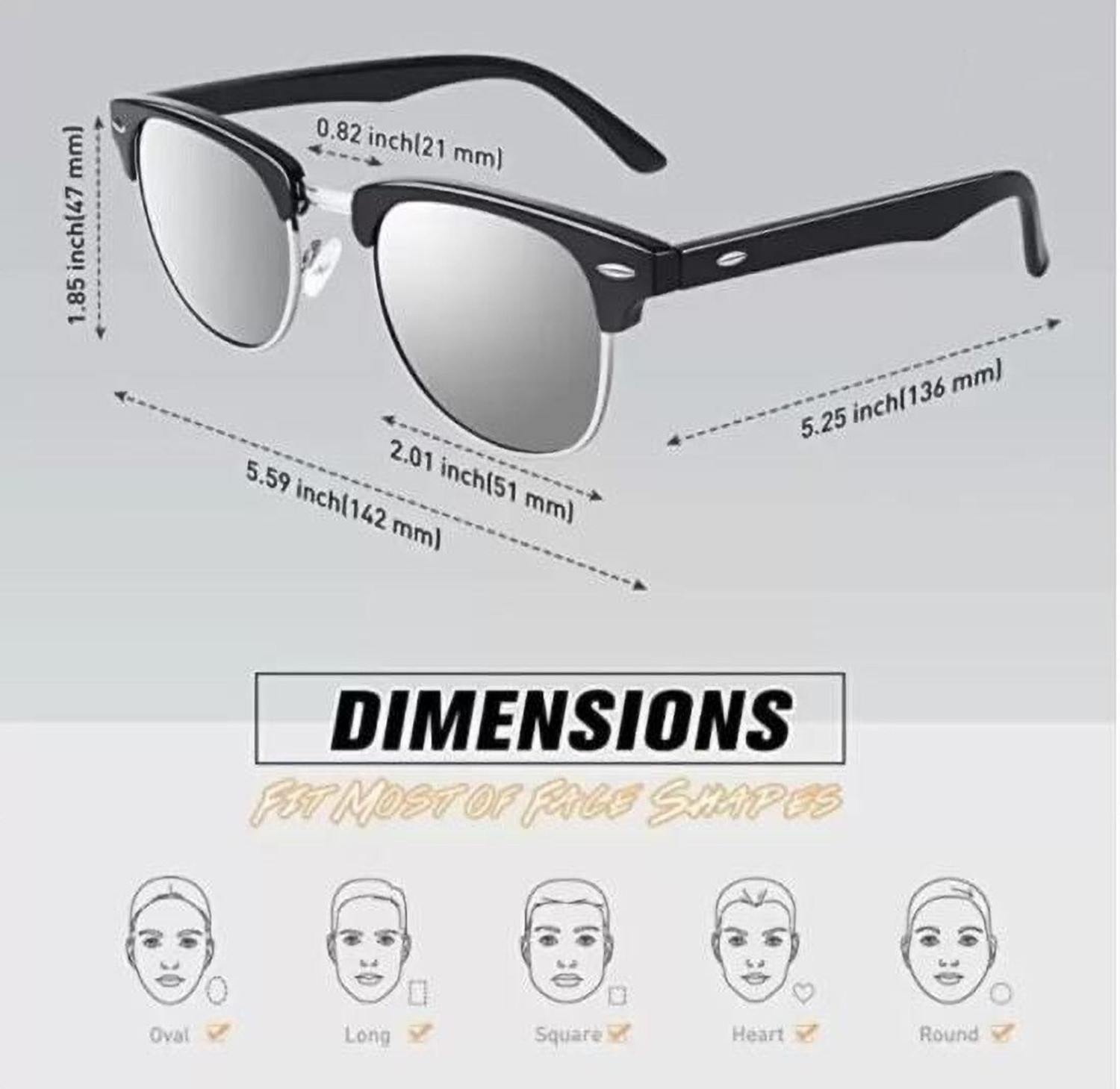 Image of Puerto Clubmaster Sunglasses