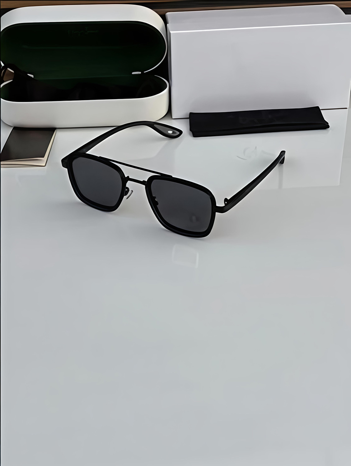 Image of KOPEK Retro Square Sunglasses