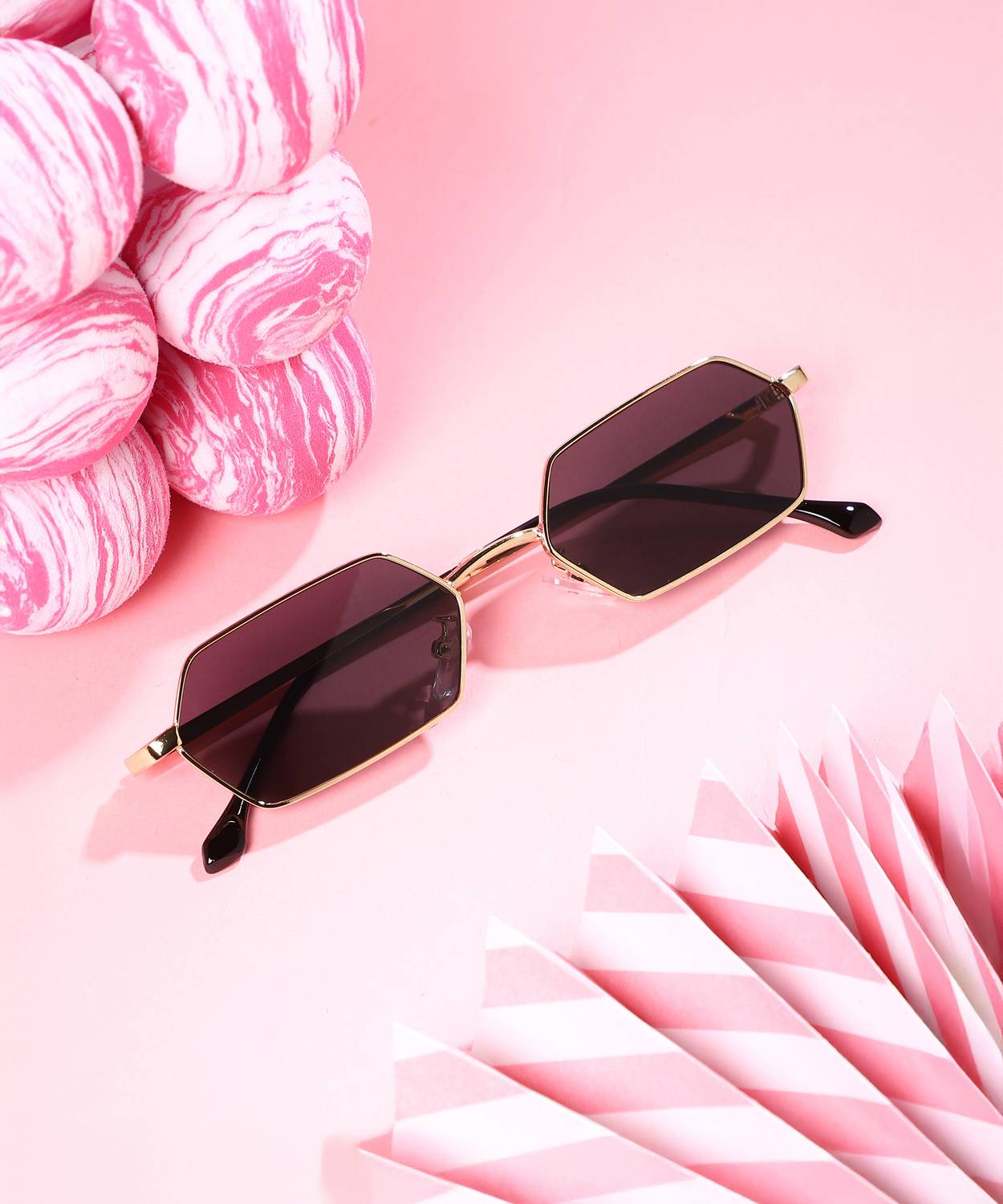 Haute Sauce Retro Square Sunglasses - Image 1