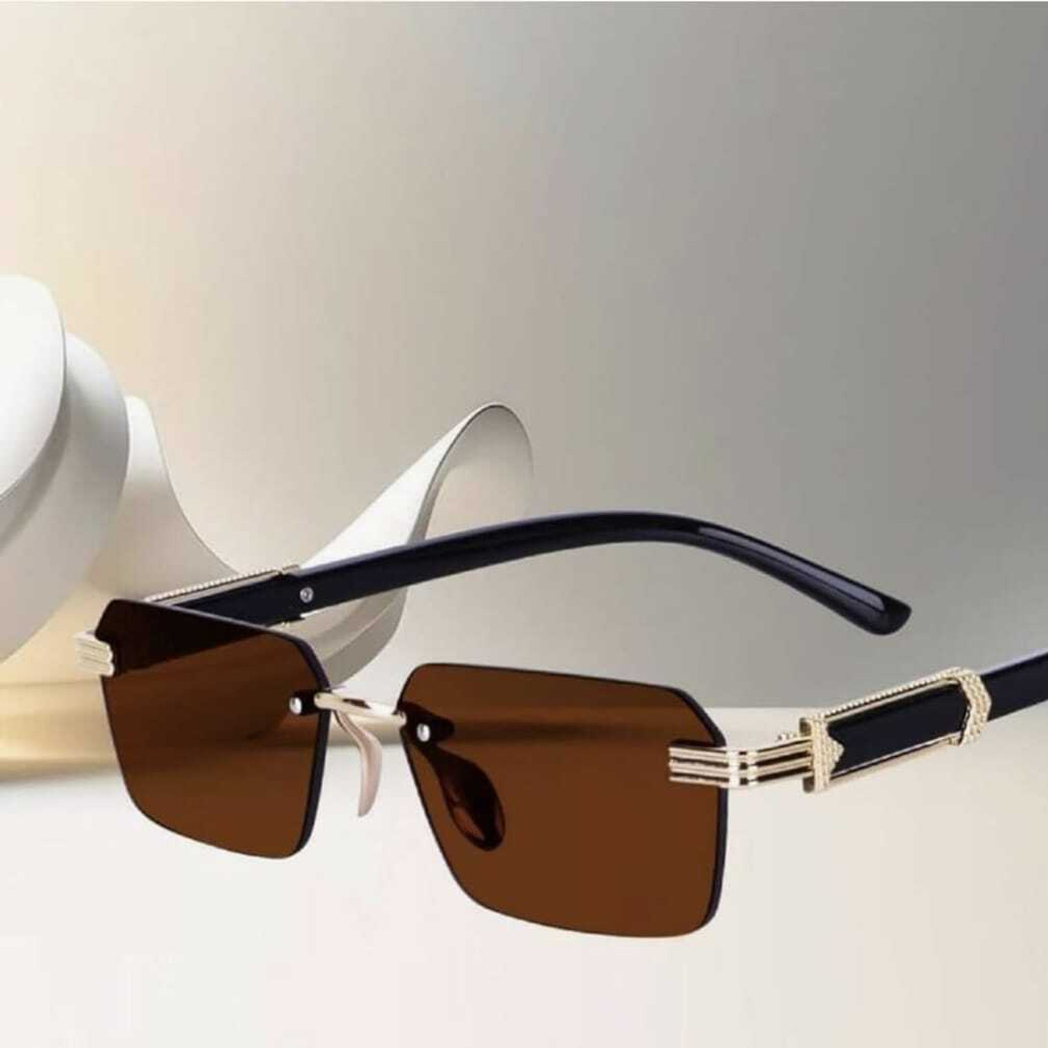 Image of Shade House Rectangular Sunglasses