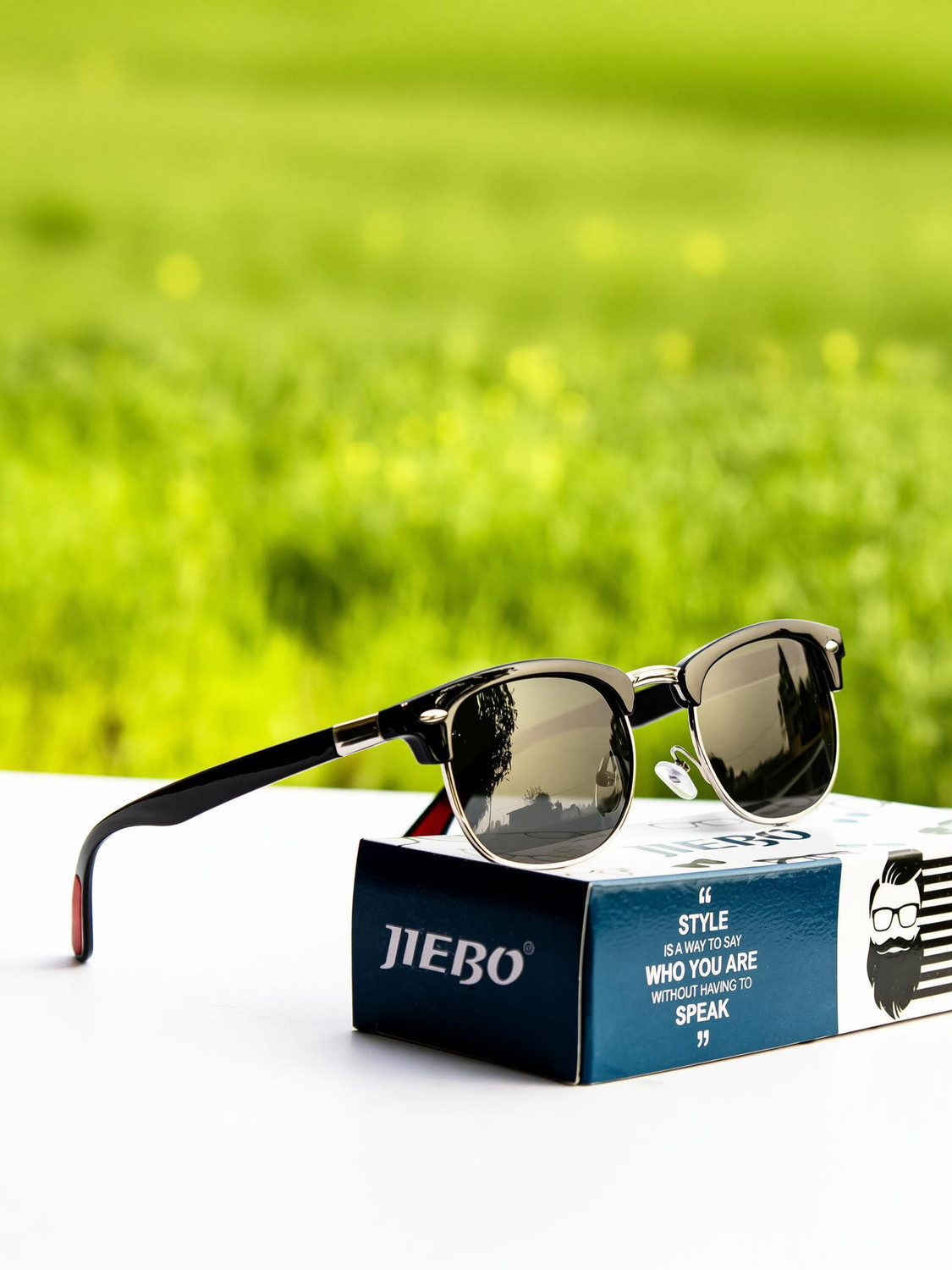 Image of jiebo Round Sunglasses