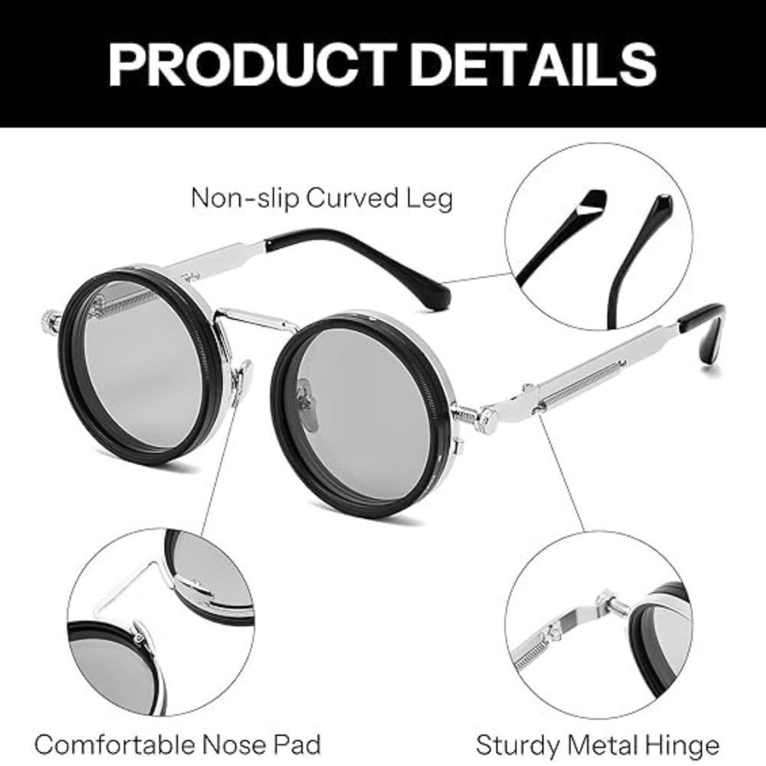 Image of LIZA ANGEL Round Sunglasses
