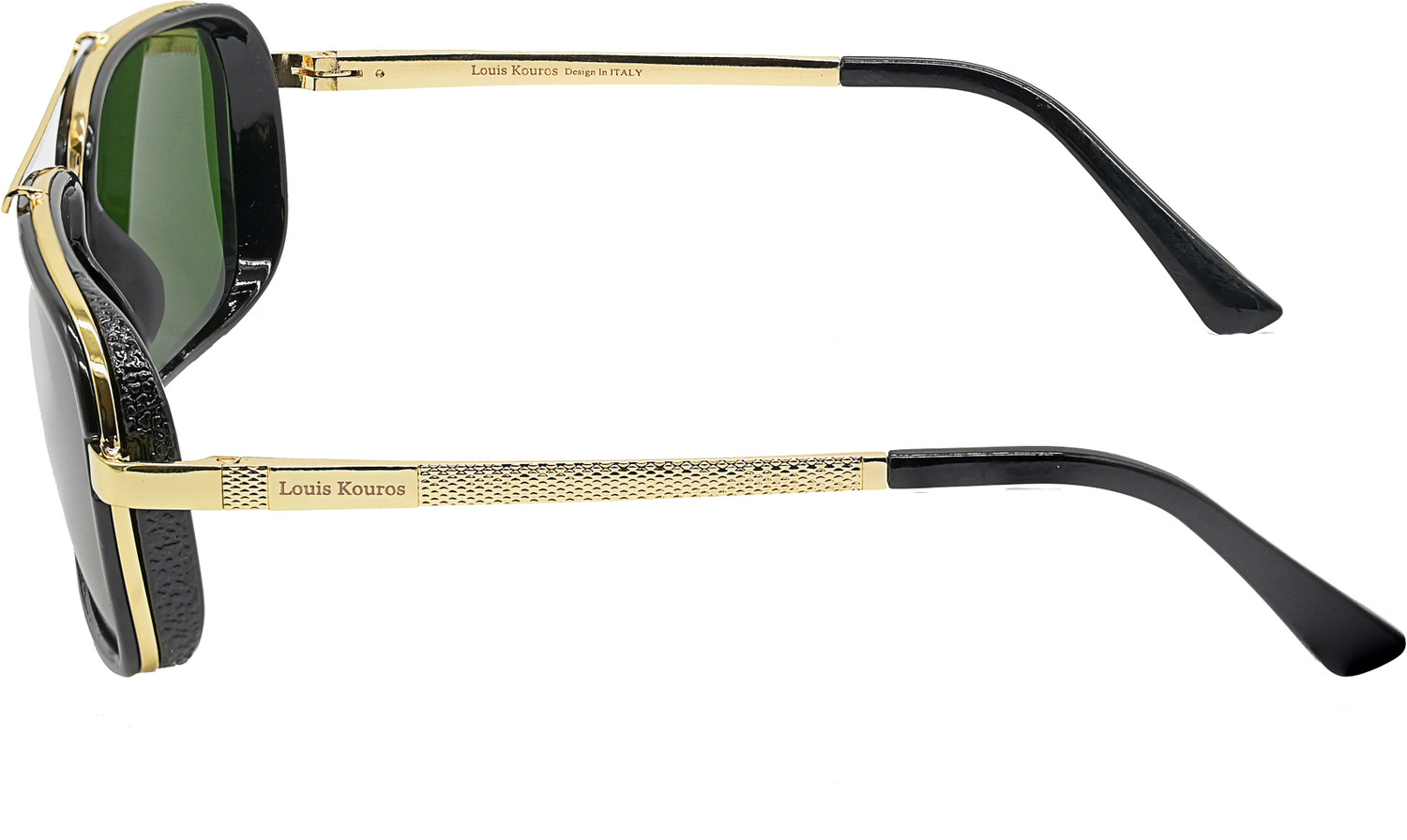 Image of LOUIS KOUROS Retro Square Sunglasses