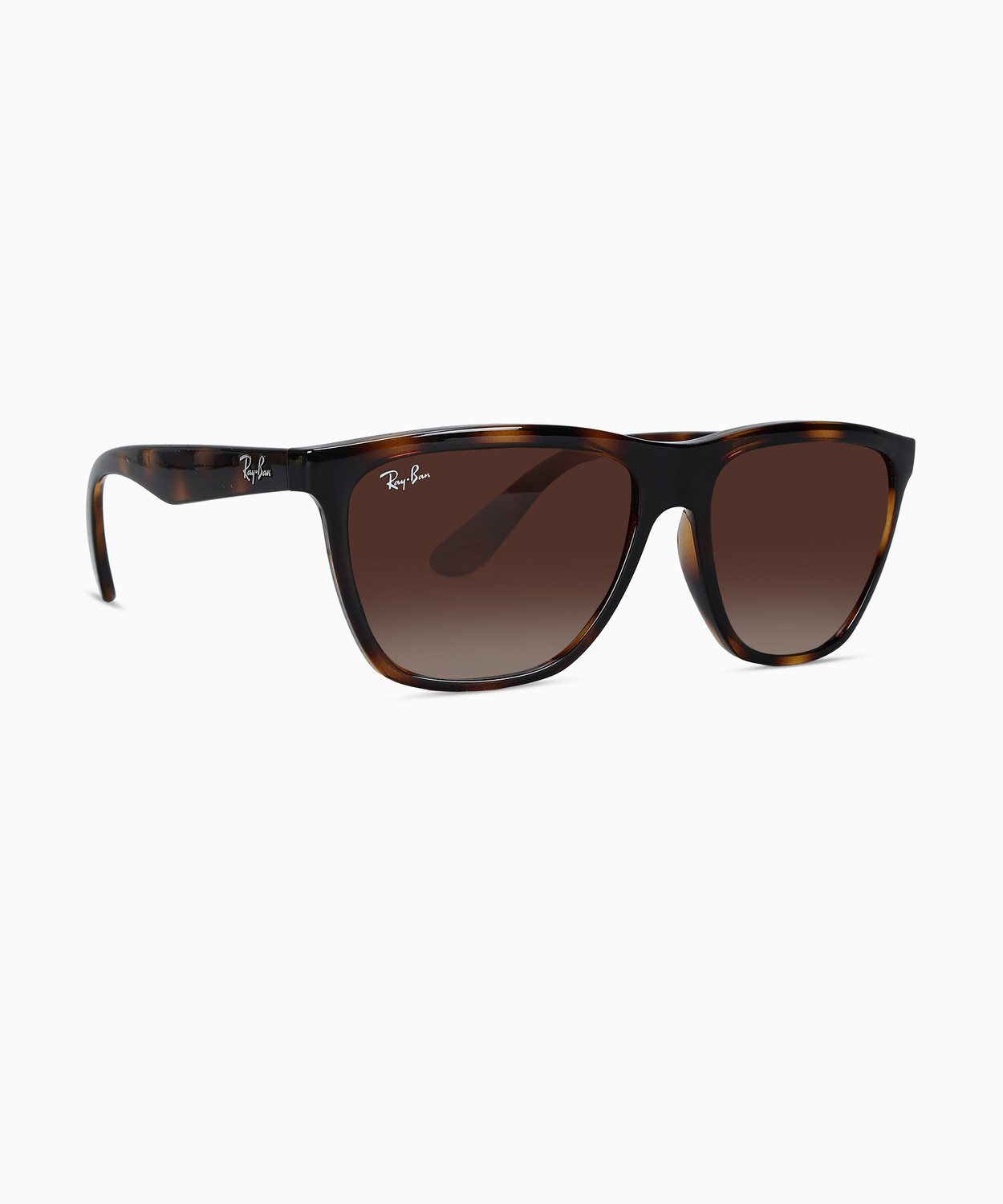 Image of Ray-Ban Gradient Wayfarer Sunglasses (57) (For Men & Women, Brown)