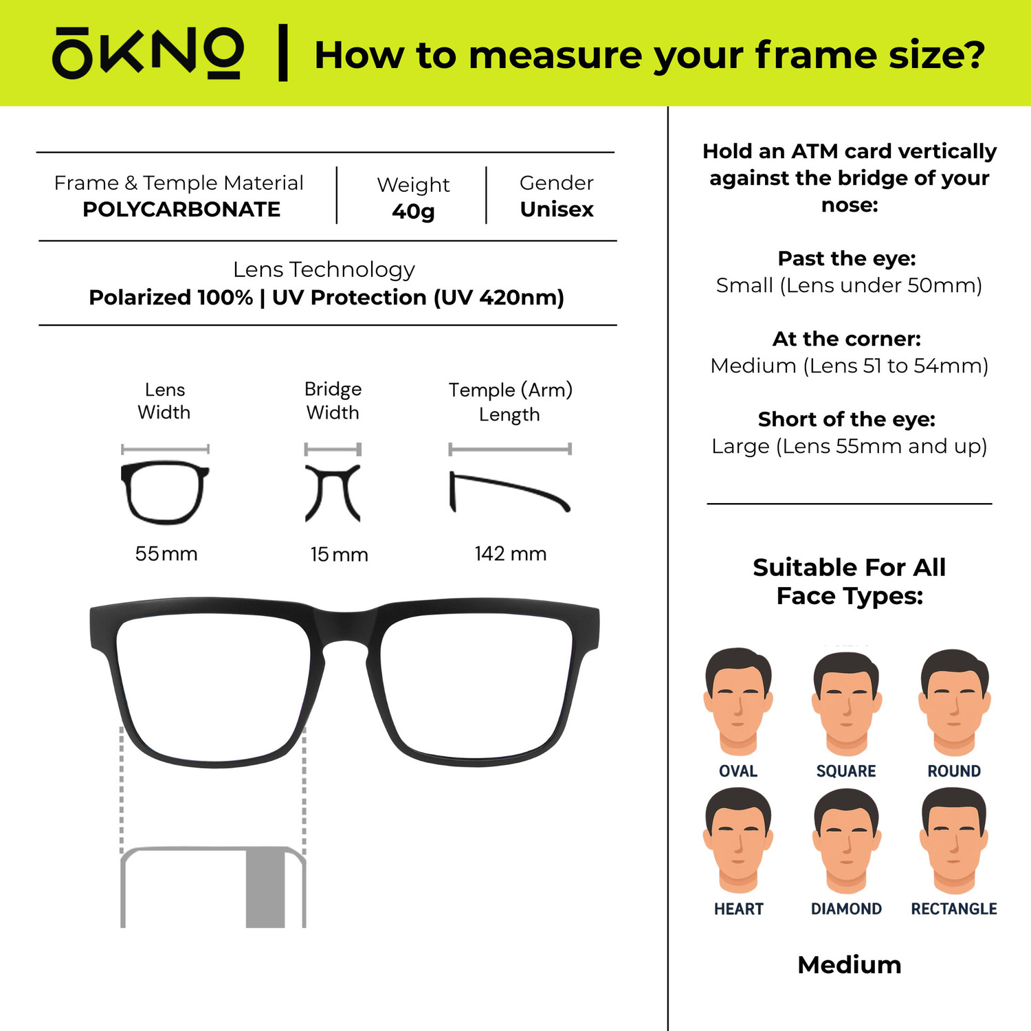 Image of Eyewearlabs Rectangular Sunglasses