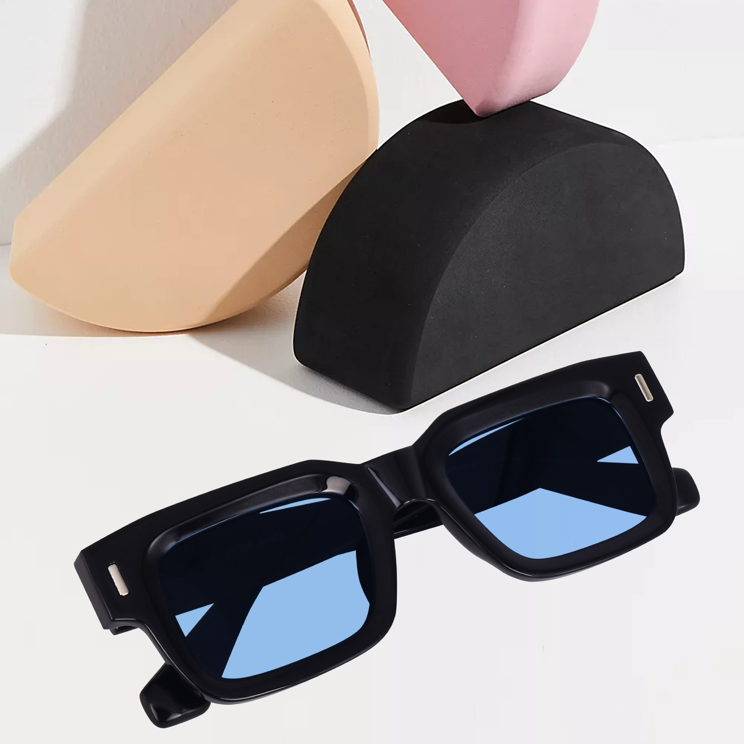 Image of PETER JONES Retro Square Sunglasses