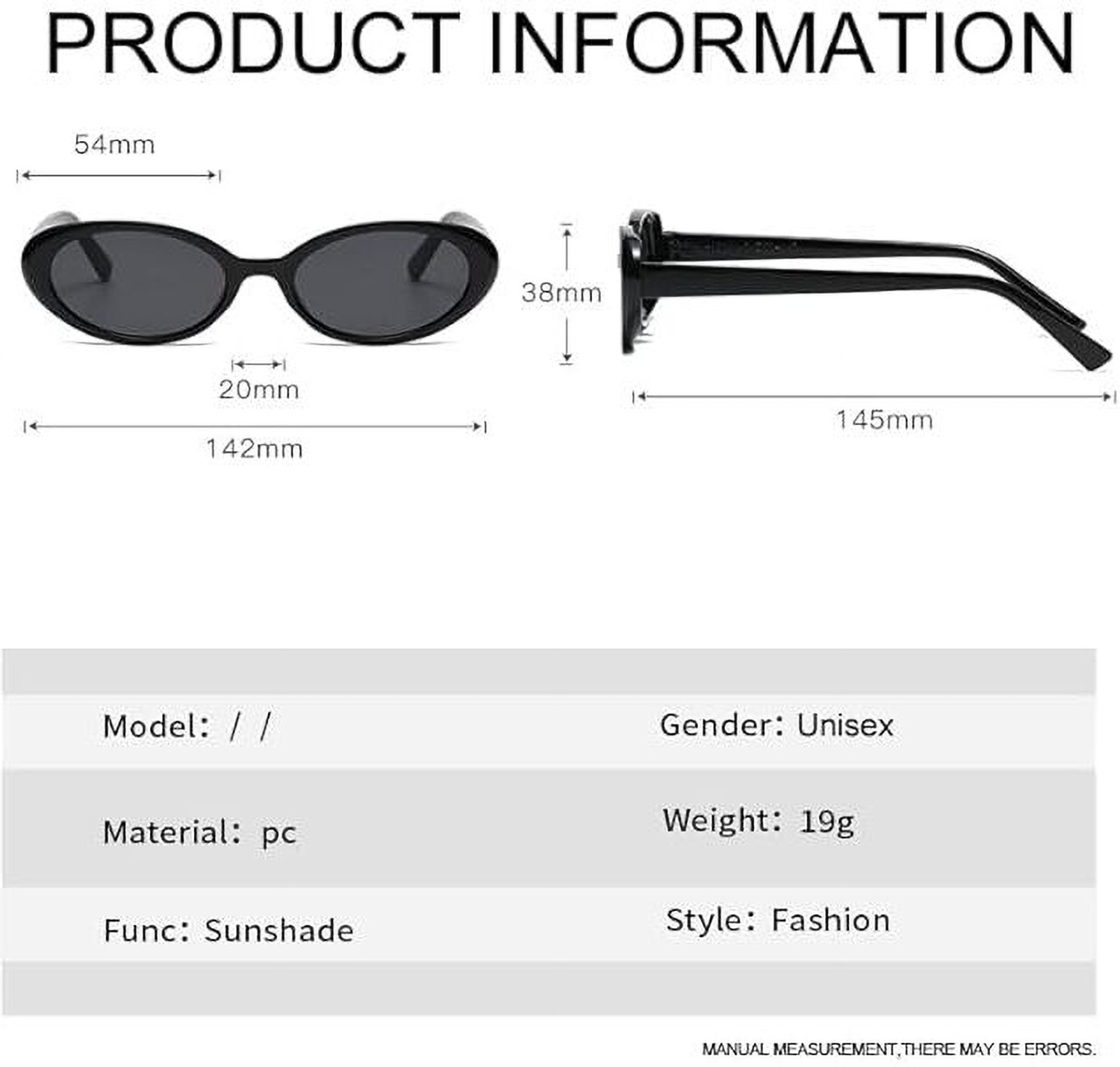 Image of Augen Oval Sunglasses