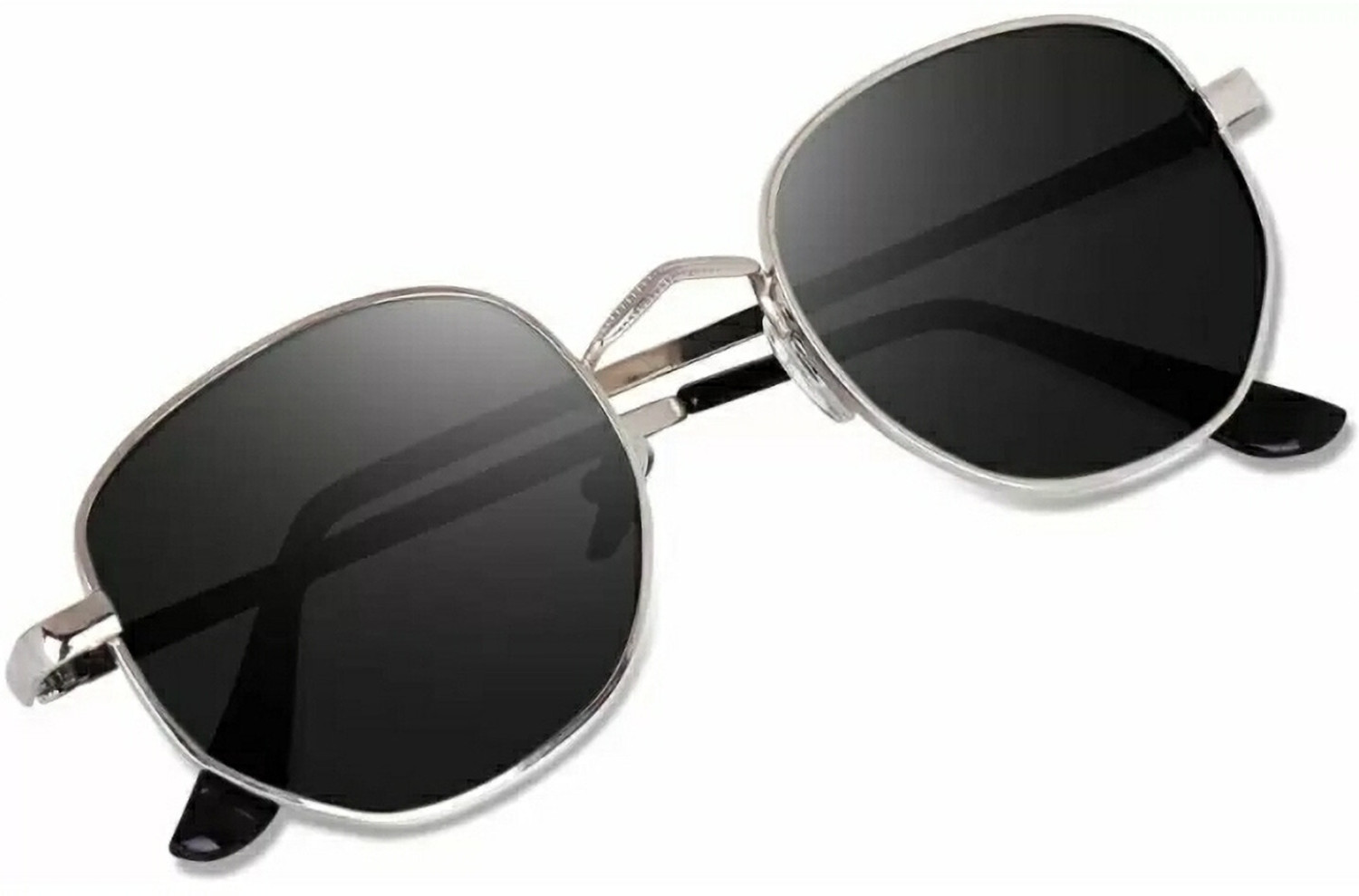 Image of EBRA Sunglass Retro Square, Oval, Wayfarer, Rectangular, Wrap-around, Spectacle Sunglasses