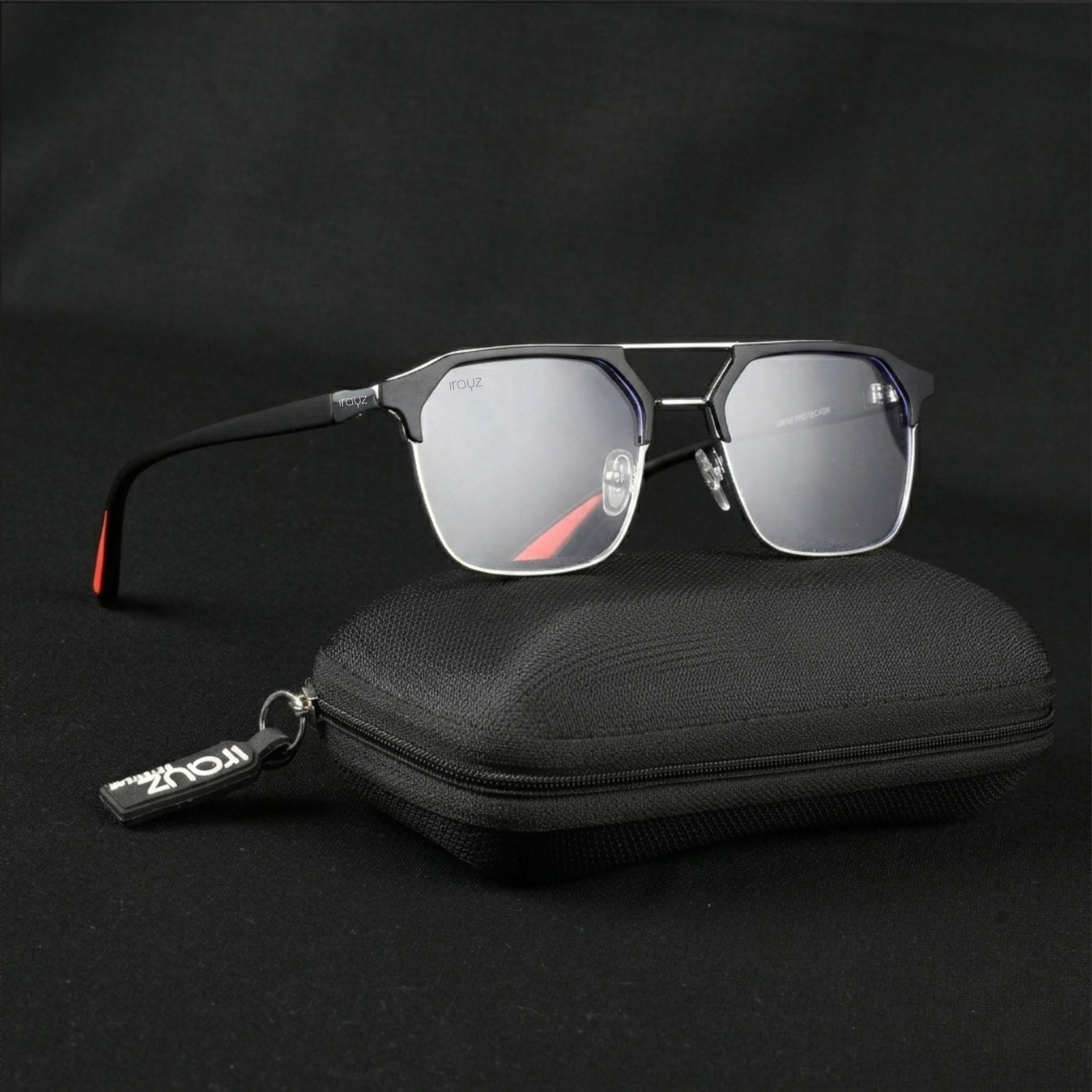 Image of Irayz Retro Square Sunglasses