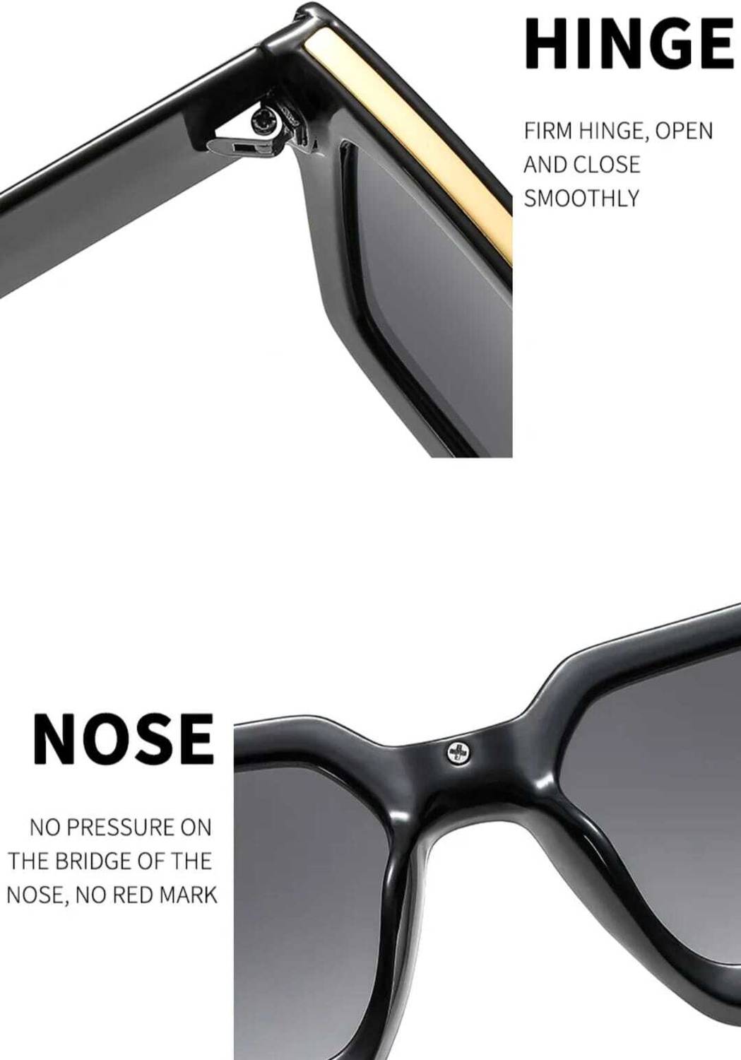 Eymen I Retro Square Sunglasses - Image 4