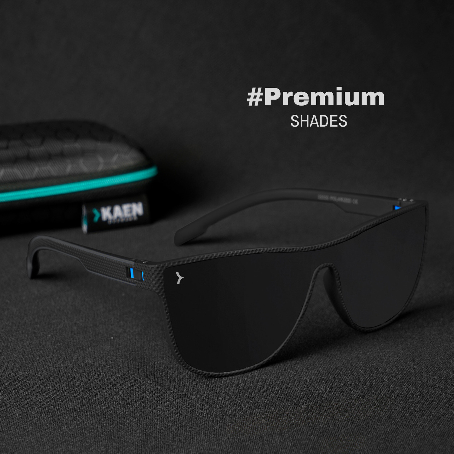 Image of KAEN EYEWEAR Rectangular, Sports Sunglasses