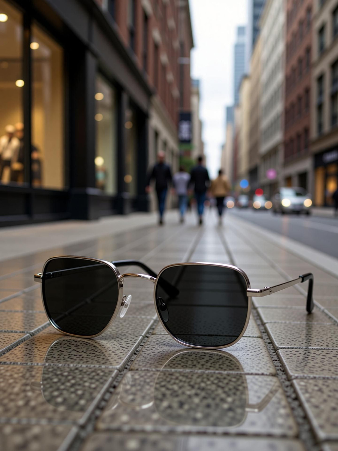 Image of Being Better UV Protection, Toughened Glass Lens, Riding Glasses Oval Sunglasses (Free Size) (For Men & Women, Black)