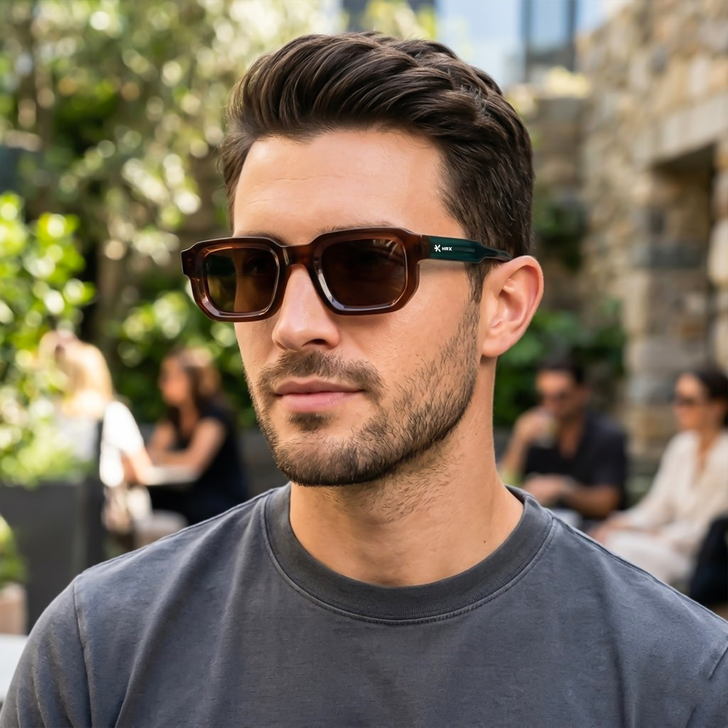 Image of HRX by Hrithik Roshan Rectangular Sunglasses