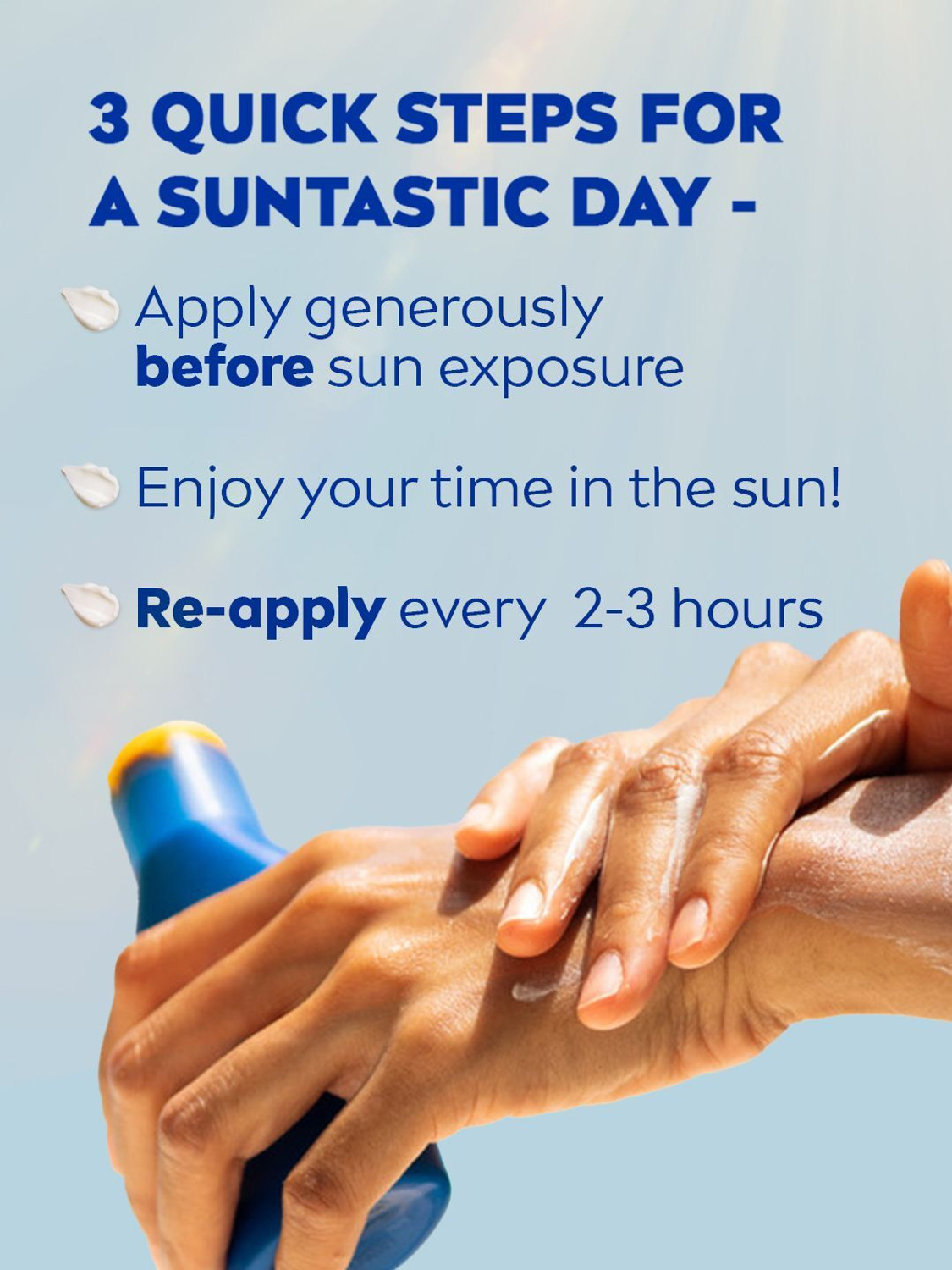 Image of NIVEA Sunscreen - SPF 50 PA++ Sun Moisturising Immediate Sun Protection