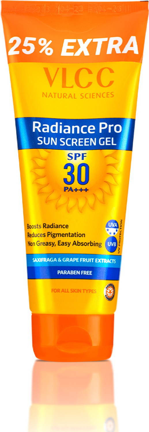 Image of VLCC Sunscreen - SPF 30 PA+++ Radiance Pro Sunscreen Gel For Sun Protection
