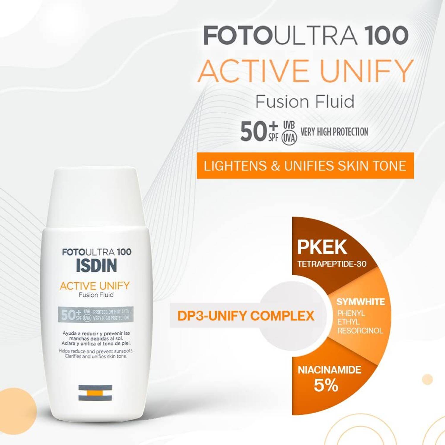 isdiN Sunscreen SPF 50+ PA+ 50ml - Image 3