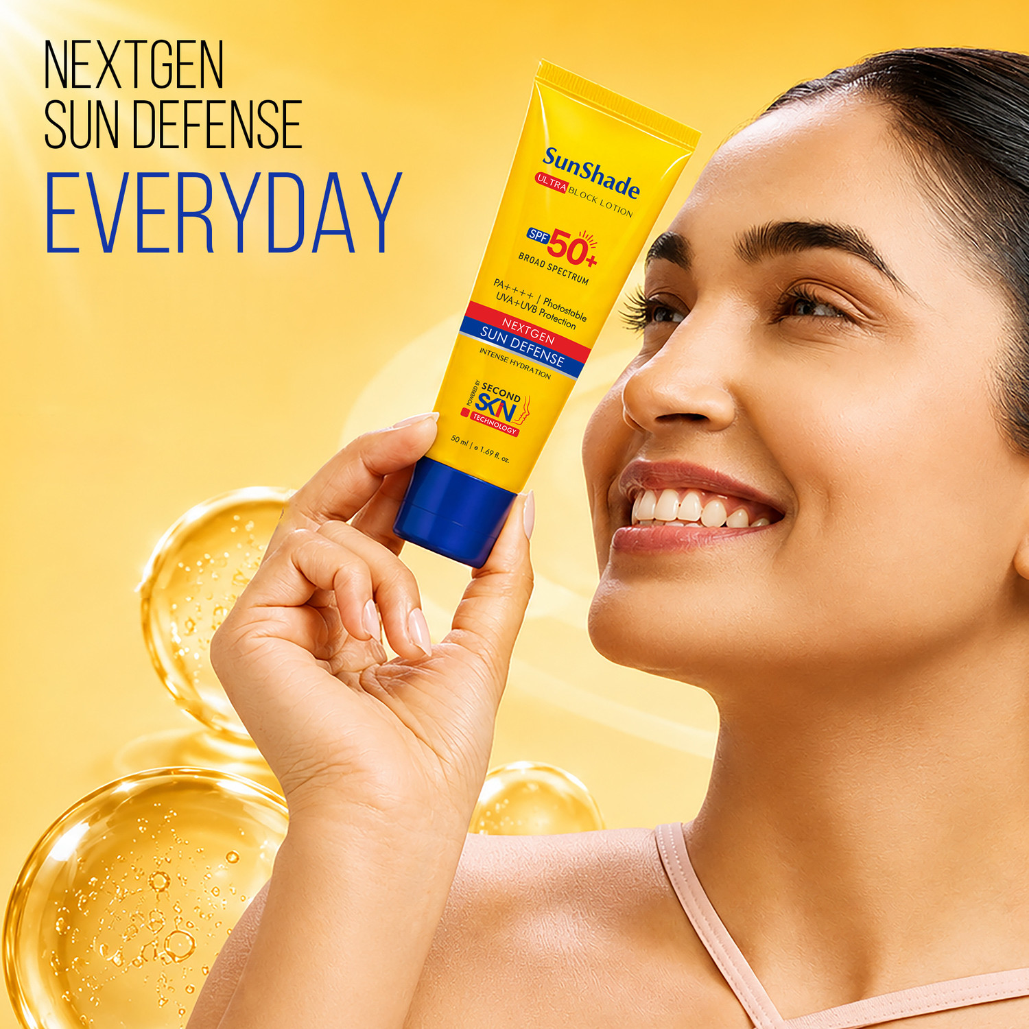 Image of Leeford Sunscreen - SPF 50 PA+++ Barrier Repair, UVA & UVB Protection