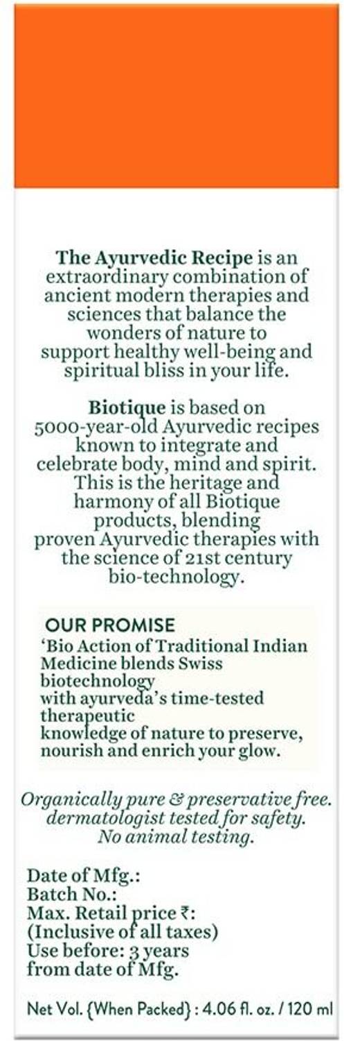 BIOTIQUE Sunscreen SPF 30 PA+ 50ml - Image 2