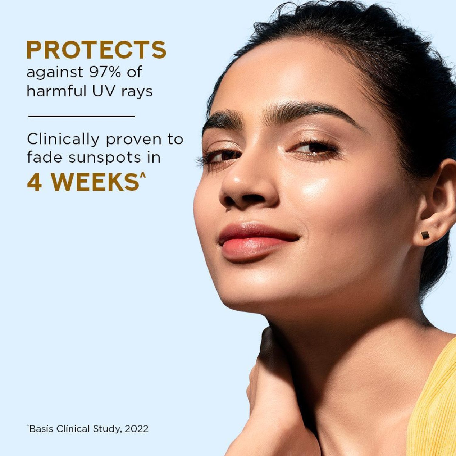 Image of POND's Sunscreen - SPF 50 PA+++ Creme Gel Sun Miracle Protect & Bright, With Niacinamide