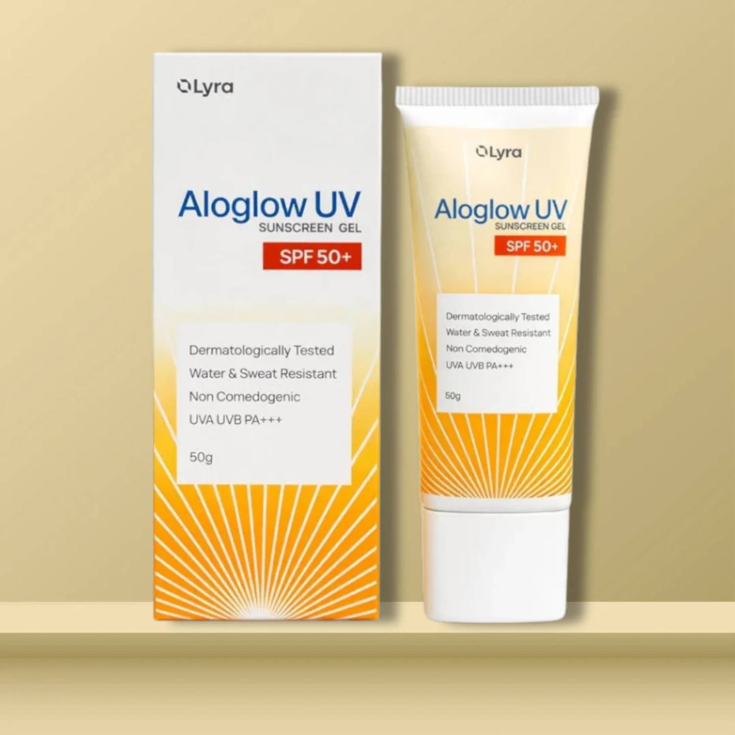 Aloglow Sunscreen SPF 50 PA+++ 50g - Image 2