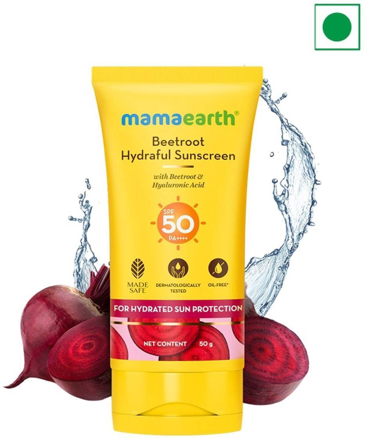 Mamaearth Sunscreen SPF 50 PA++++ 50g - Image 1