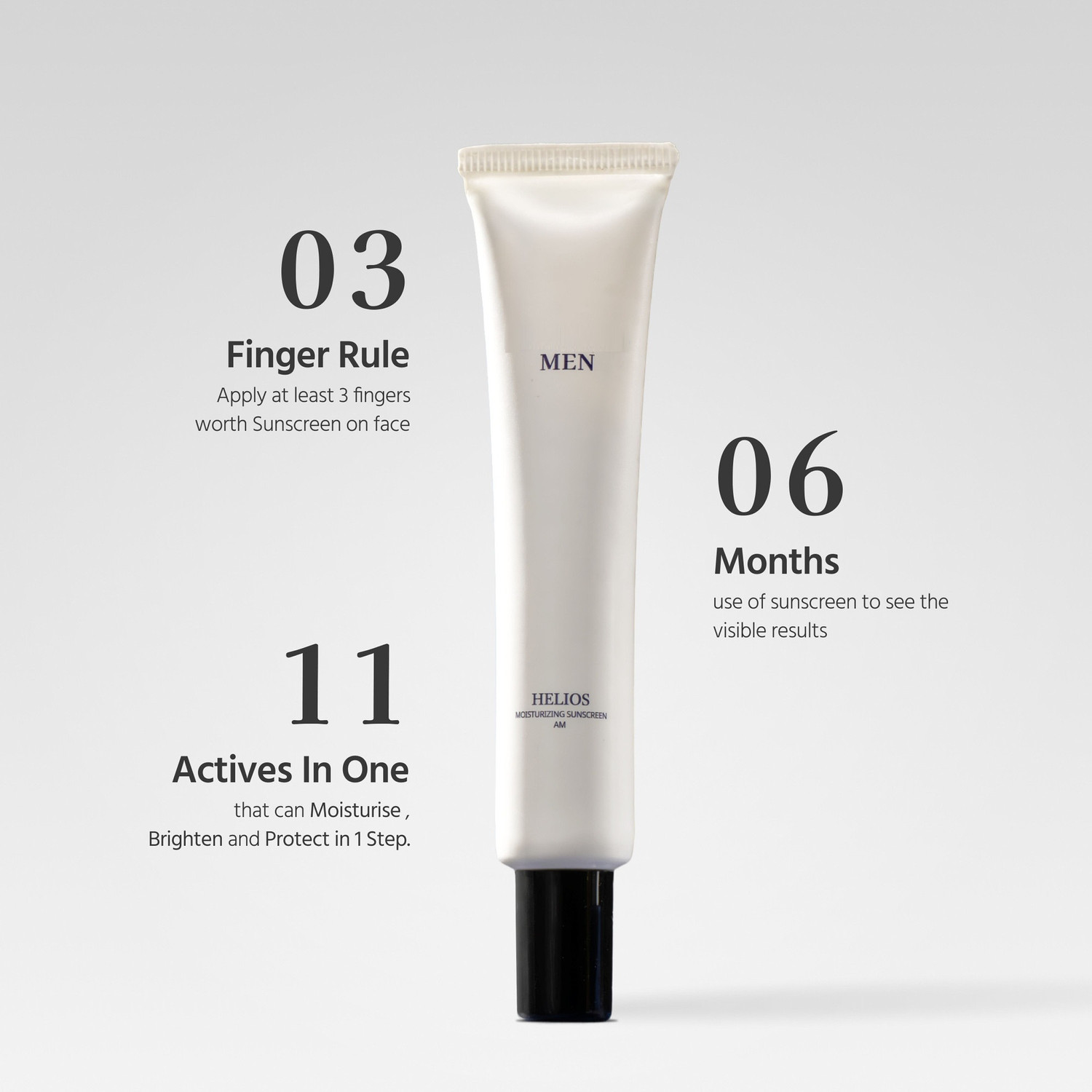 Image of FLIXY Sunscreen - SPF 50 PA++++ Men Sunscreen SPF 50+ PA++++ Moisturising Sunscreen.