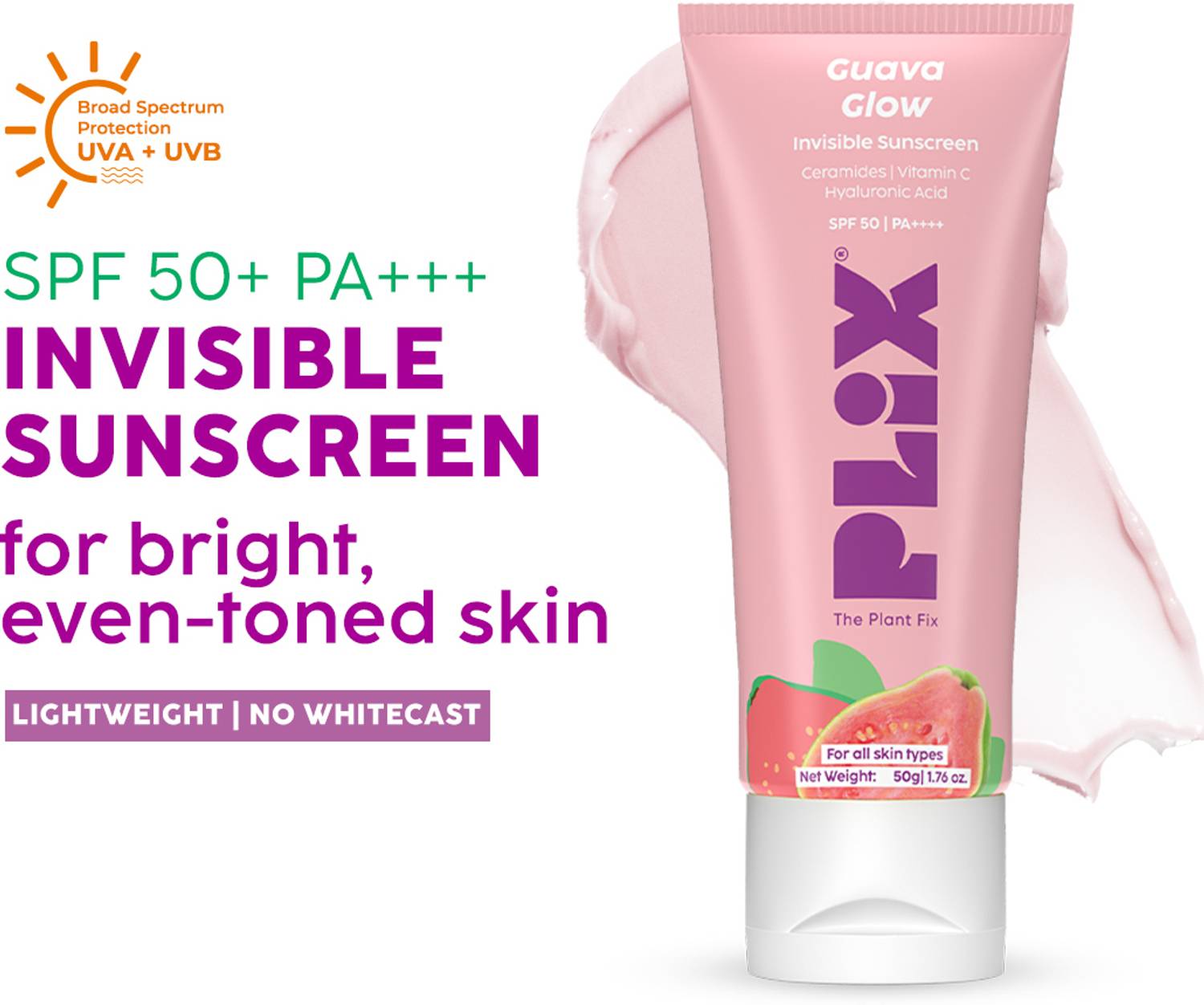 The Plant Fix Plix Sunscreen SPF 50 PA+++