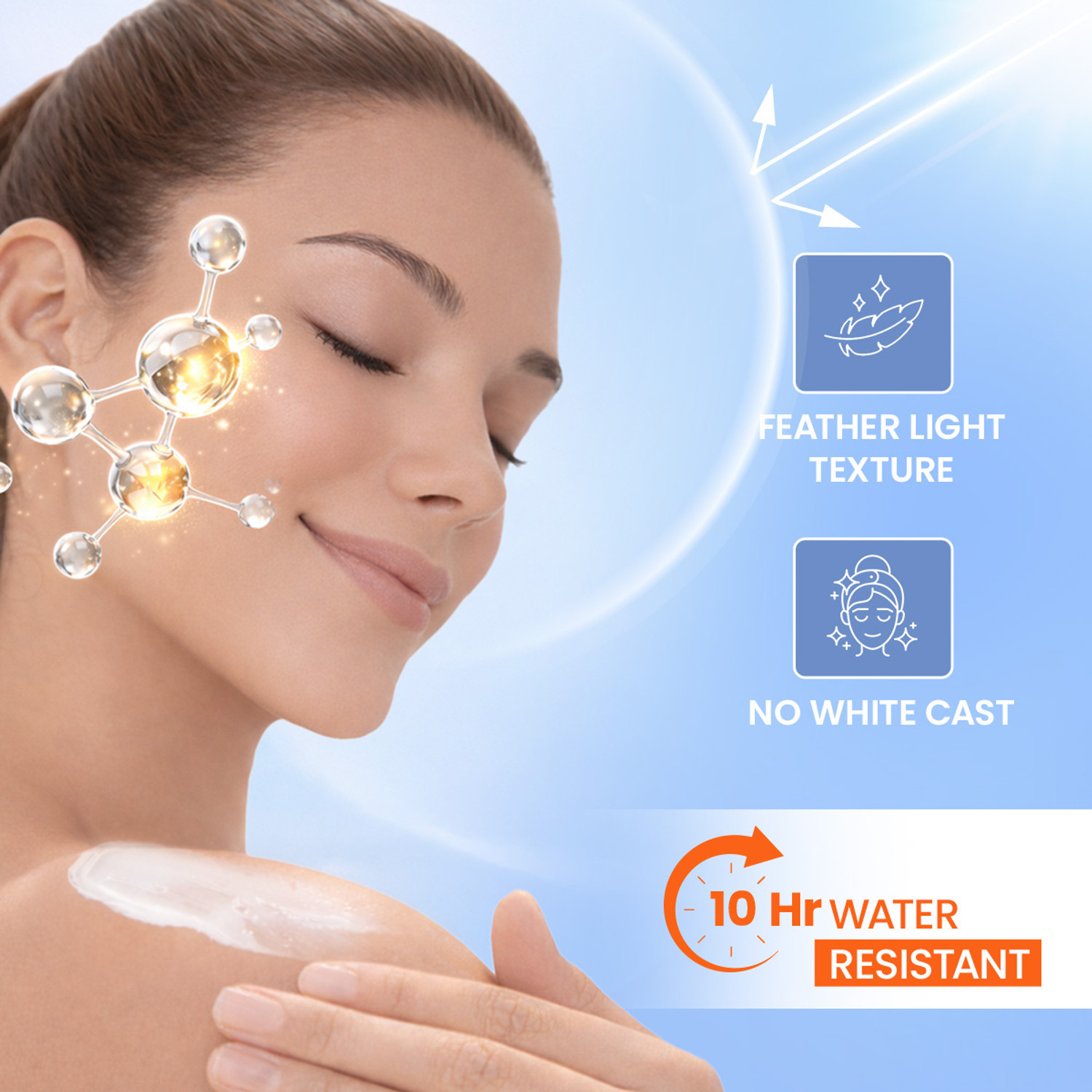 Image of LOTUS HERBALS Sunscreen - SPF SPF 50+ PA+++ Safe Sun HydroActivated Face